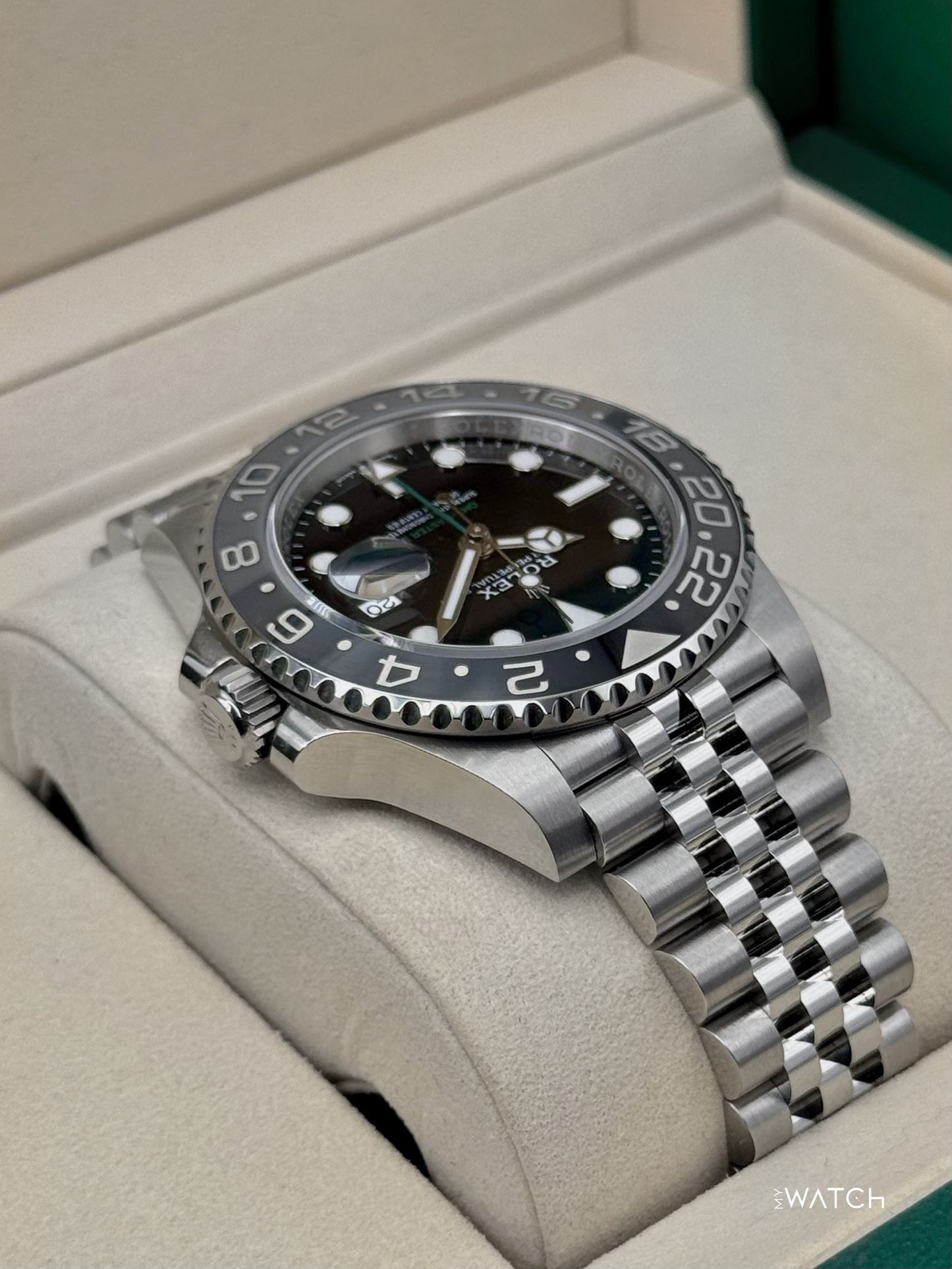 NEW 2025 Rolex GMT-Master II "Bruce Wayne" 40mm 126710GRNR Jubilee - MyWatchLLC