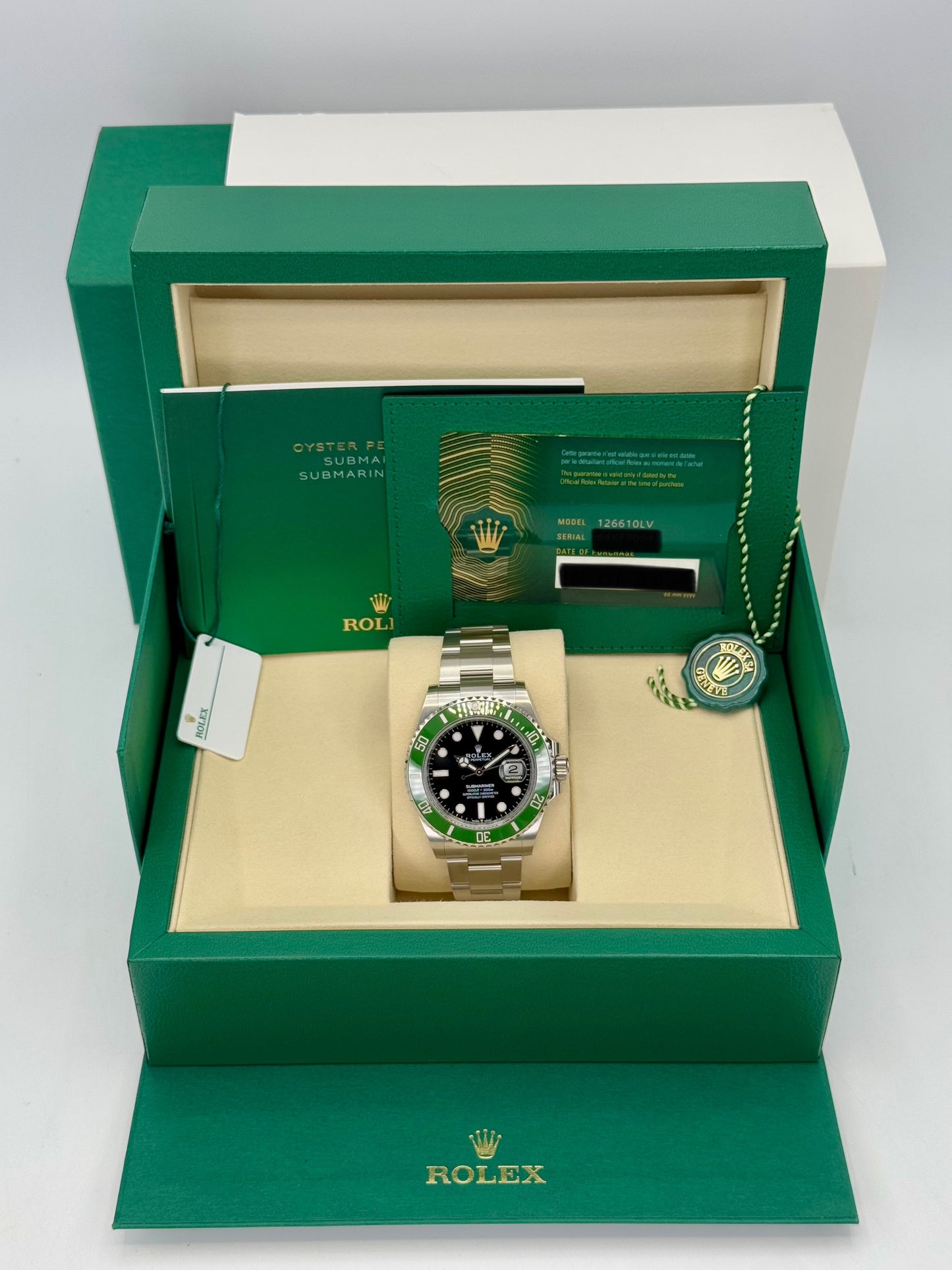 NEW 2025 Rolex Submariner "Starbucks" 41mm 126610LV Black Dial