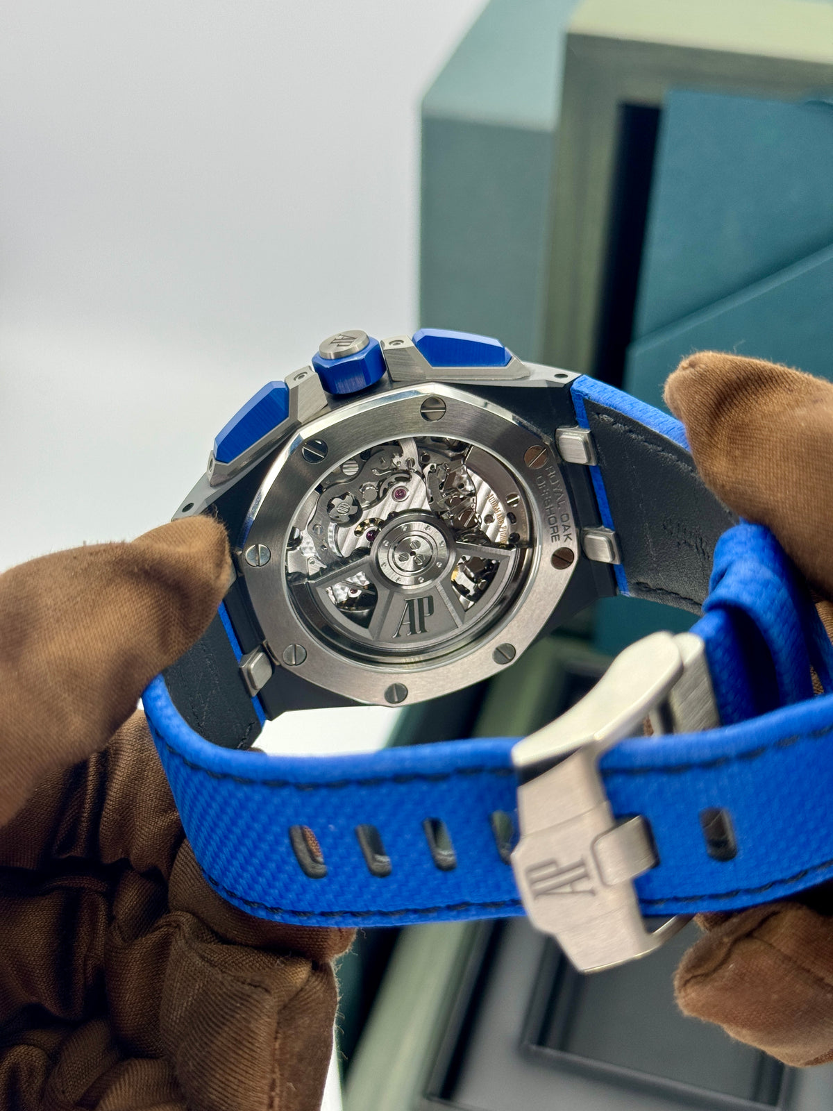 2024 Audemars Piguet Royal Oak Offshore Chrono 43mm 26420CE Ceramic Blue Dial