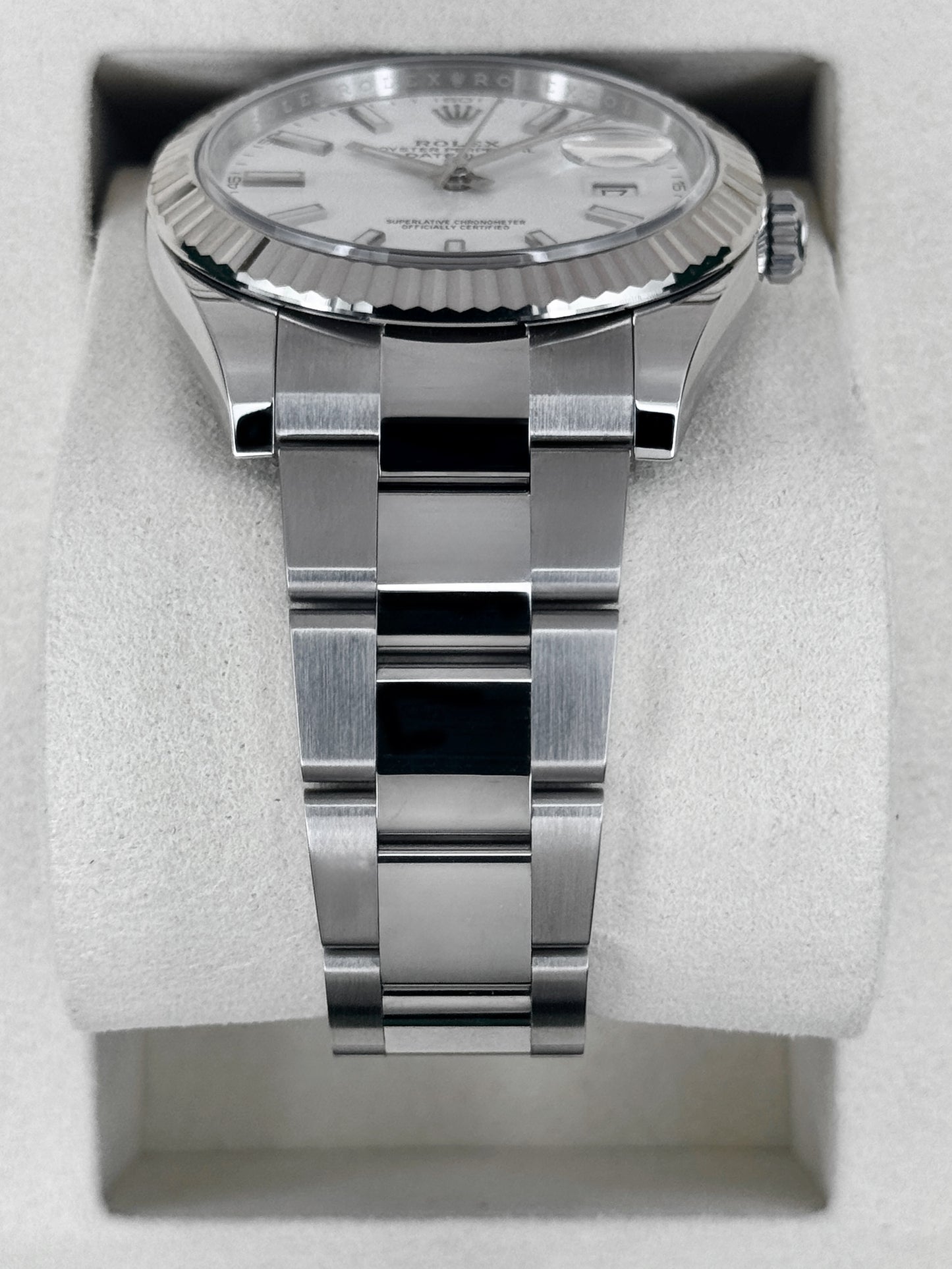 NEW 2026 Rolex Datejust 41mm 126334 Stainless Steel Oyster White Dial