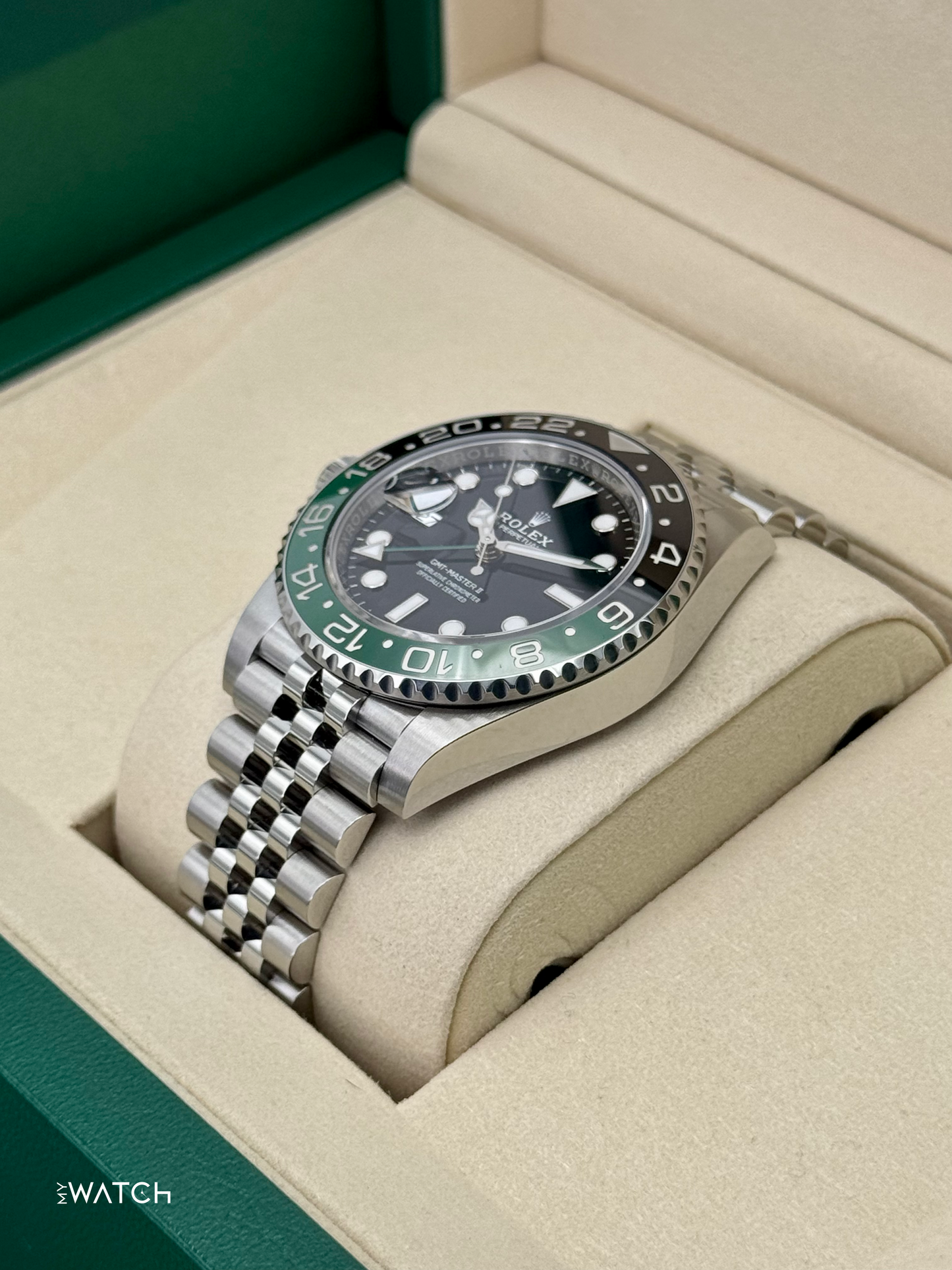 NEW 2025 Rolex GMT-Master II "Sprite" 40mm 126720VTNR Jubilee