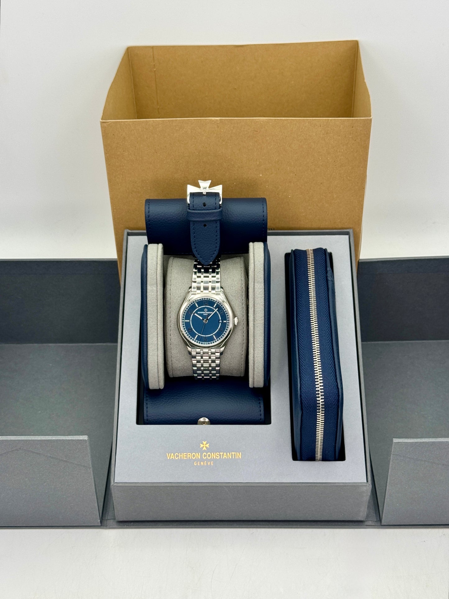 2026 Vacheron Constantin Fiftysix 40mm 4600E Stainless Steel Blue Dial