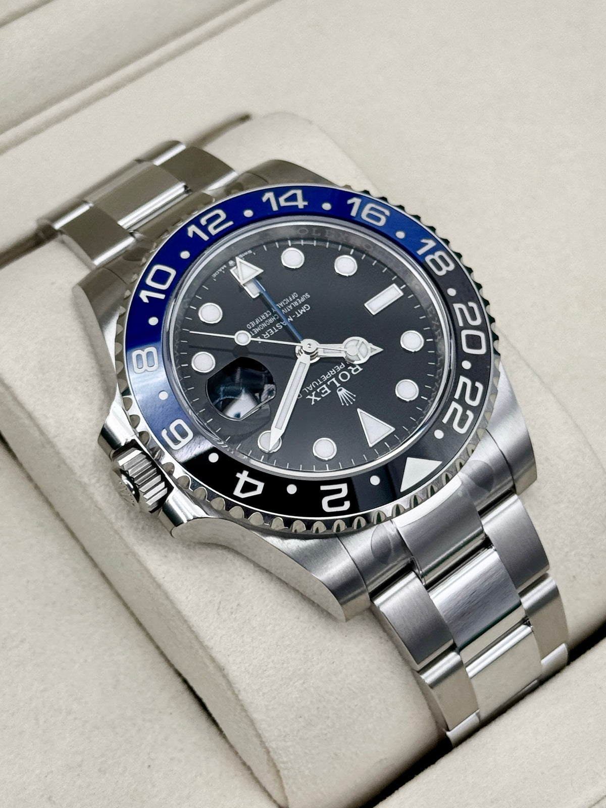 NEW 2025 Rolex GMT-Master II Batman 40mm 126710BLNR Oyster (STICKERED)