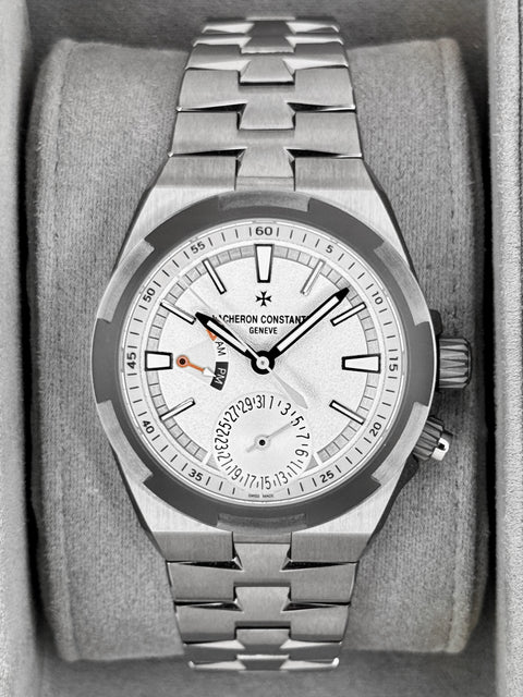 NEW 2026 Vacheron Constantin Overseas Dual Time 41mm 7930V Titanium White Dial