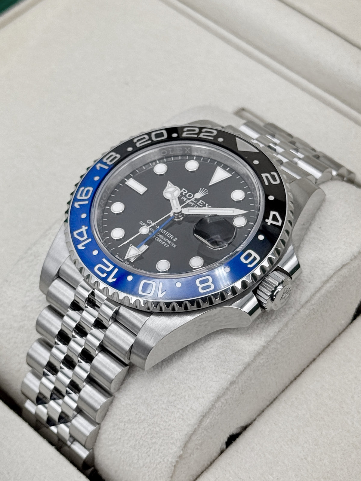 2025 Rolex GMT-Master II Batgirl 40mm 126710BLNR Jubilee