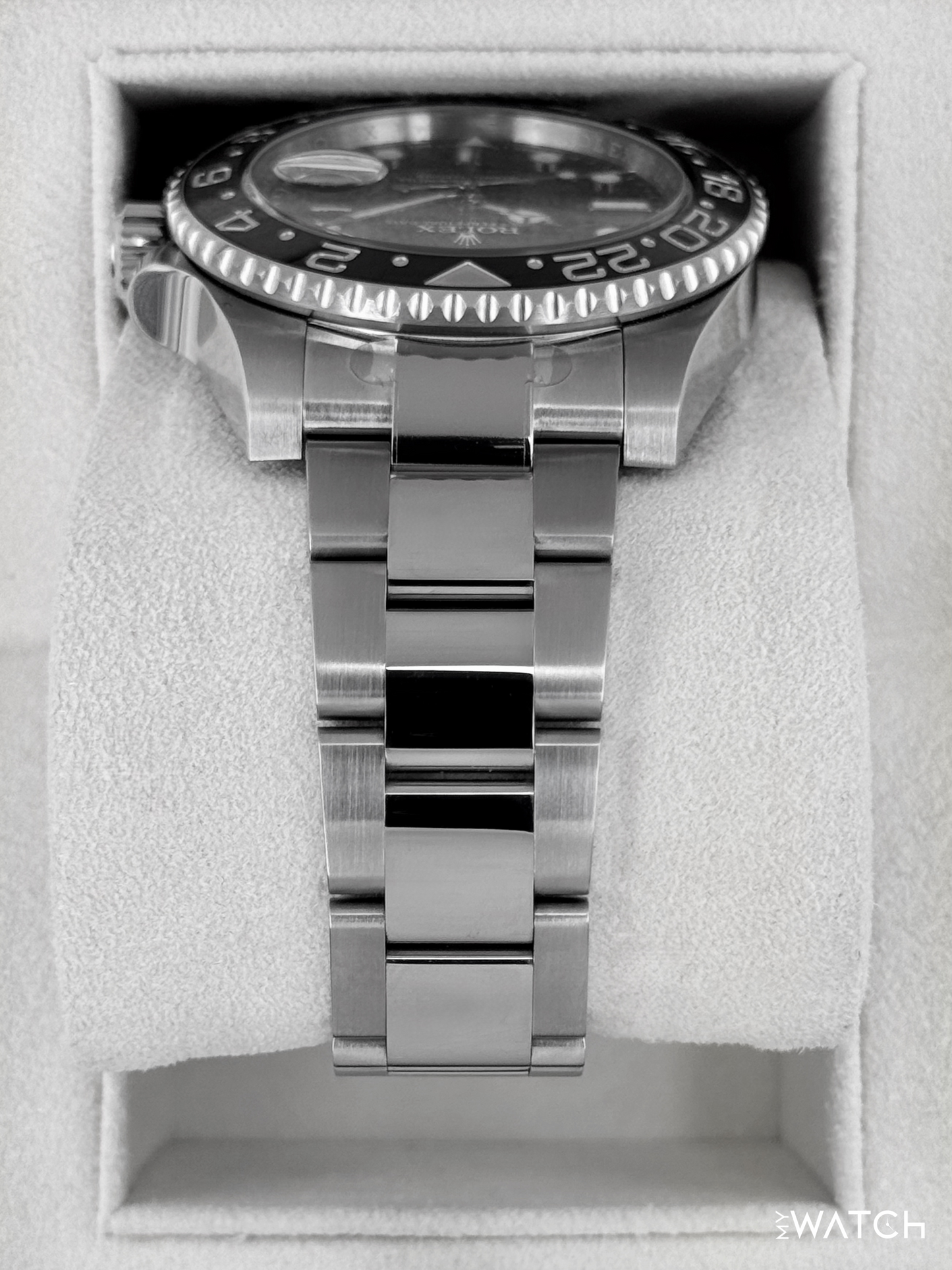 2015 Rolex GMT-Master II 40mm 116710LN Stainless Steel Black Dial - MyWatchLLC