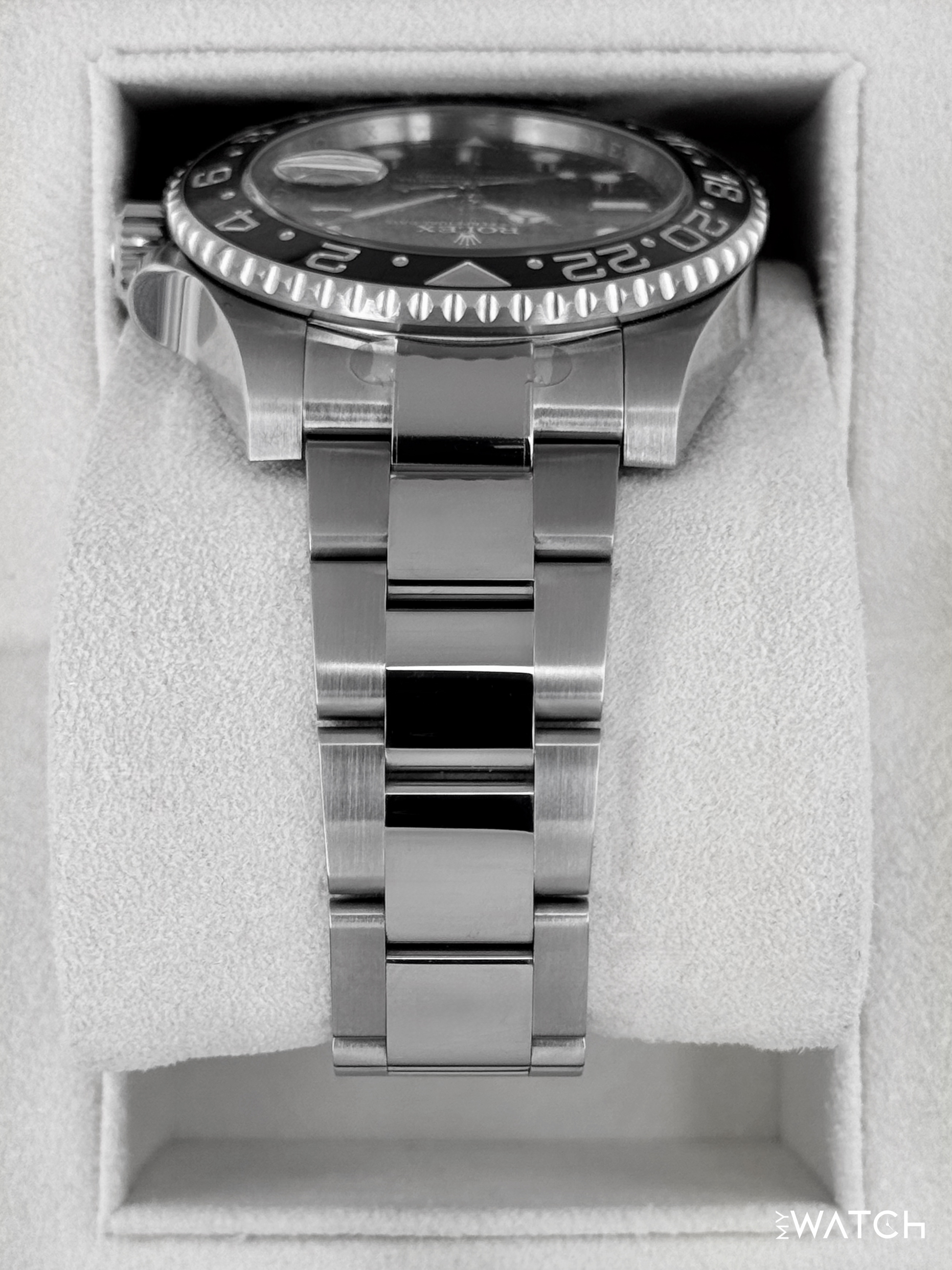 2015 Rolex GMT-Master II 40mm 116710LN Stainless Steel Black Dial - MyWatchLLC
