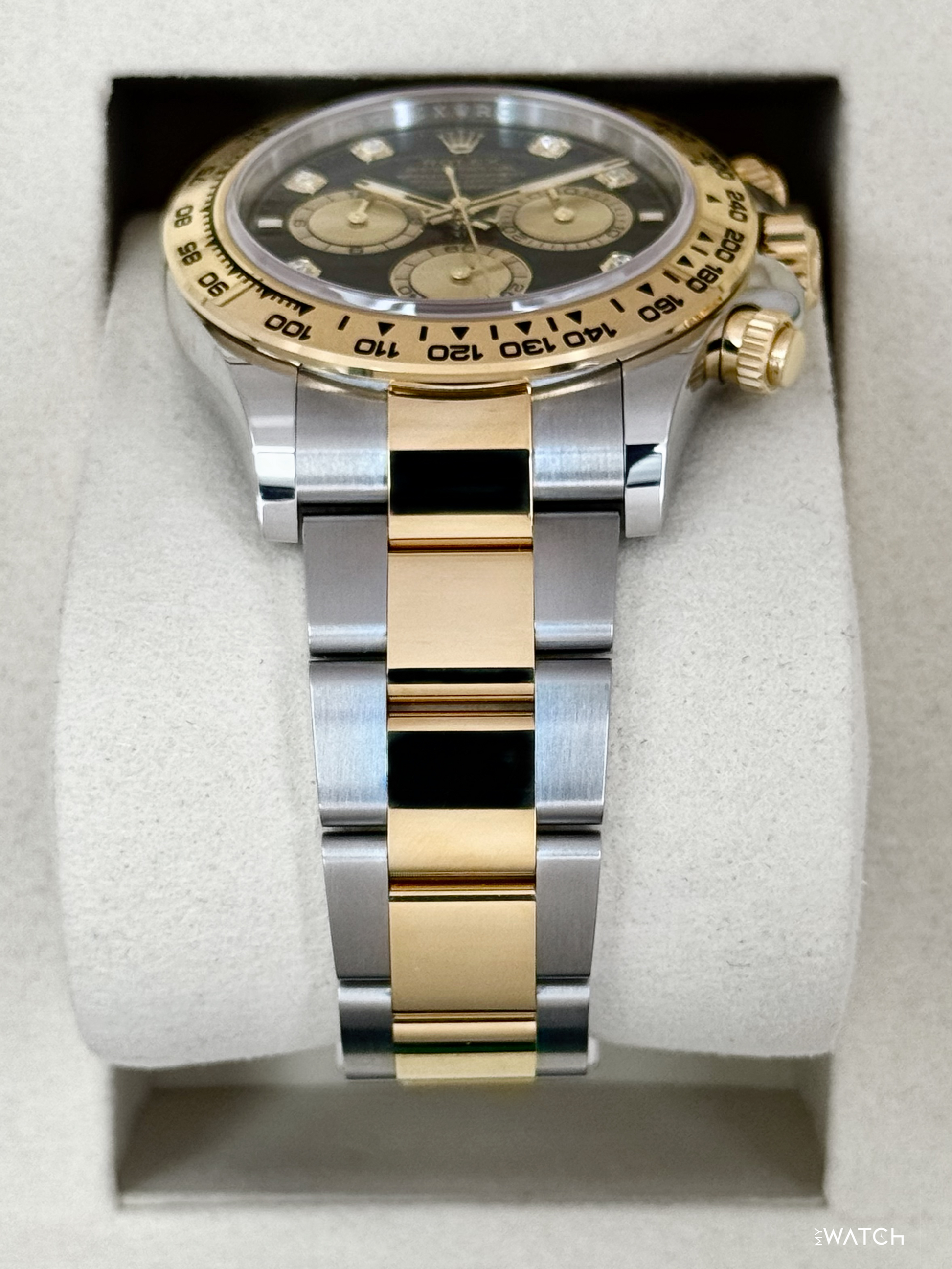 NEW 2026 Rolex Daytona 40mm 126503 Two-Tone Black Diamond Dial - MyWatchLLC