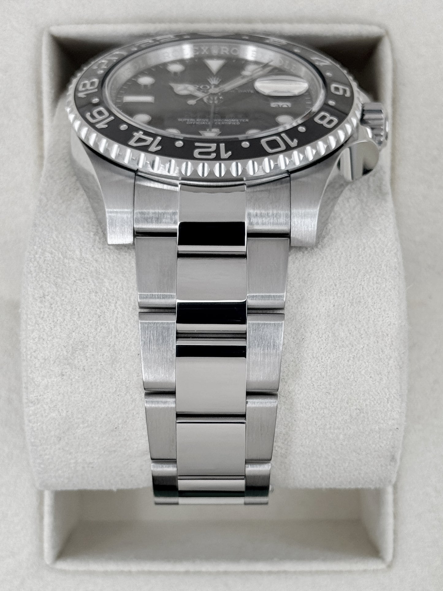2016 Rolex GMT-Master II 40mm 116710LN Stainless Steel Black Dial