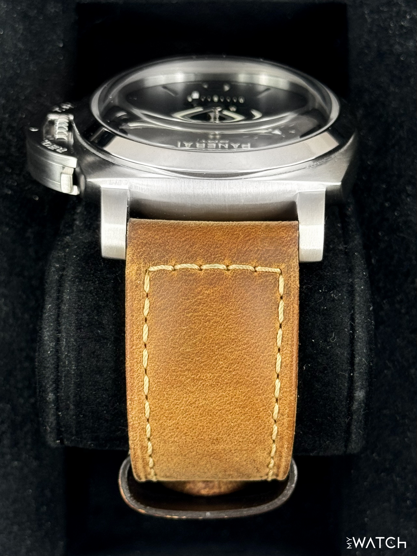 2016 Panerai Luminor 1950 8 Days GMT 44mm PAM00233 Black Dial