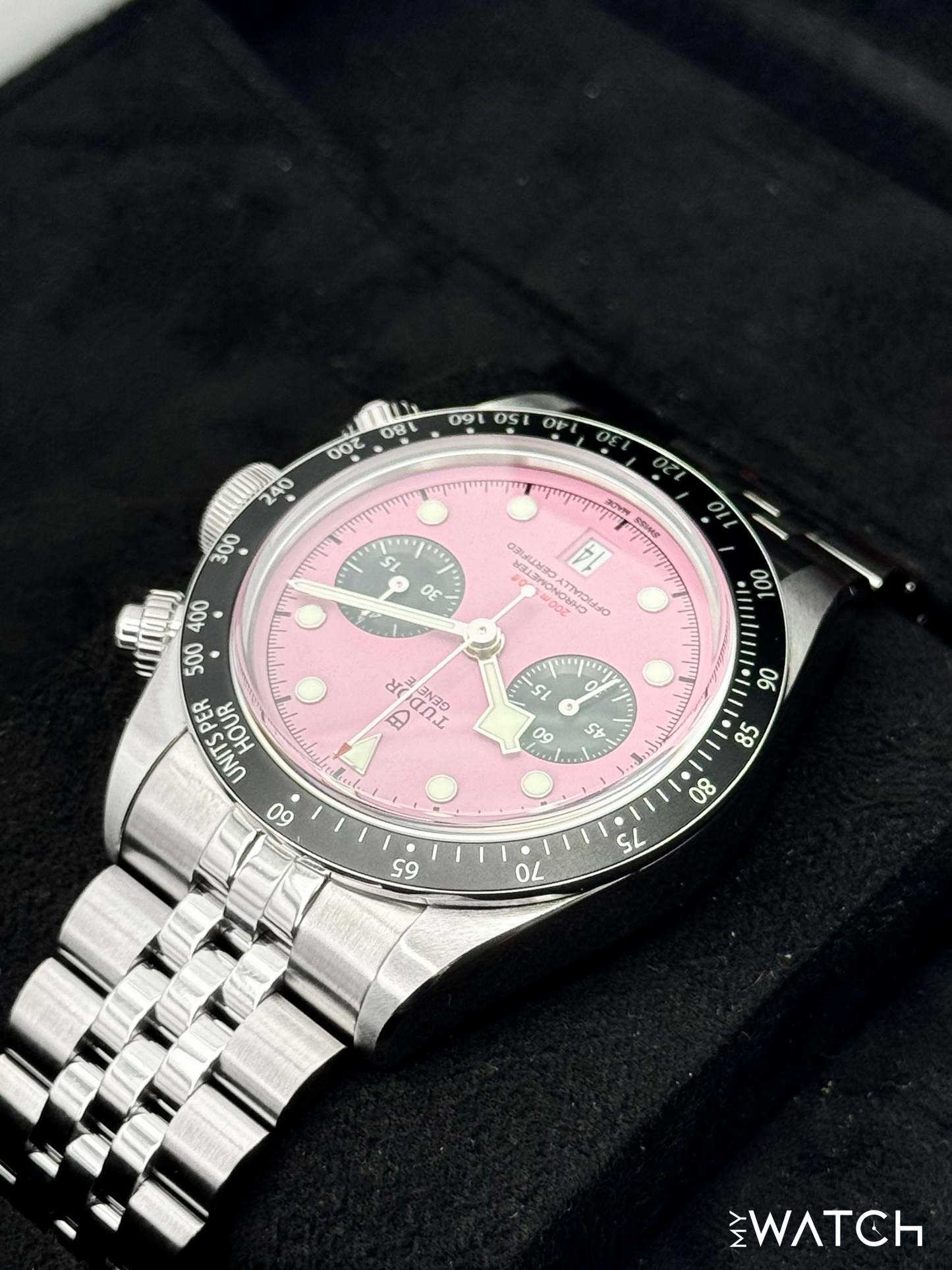 NEW 2025 Tudor Black Bay Chrono 41mm 79360N Pink Dial
