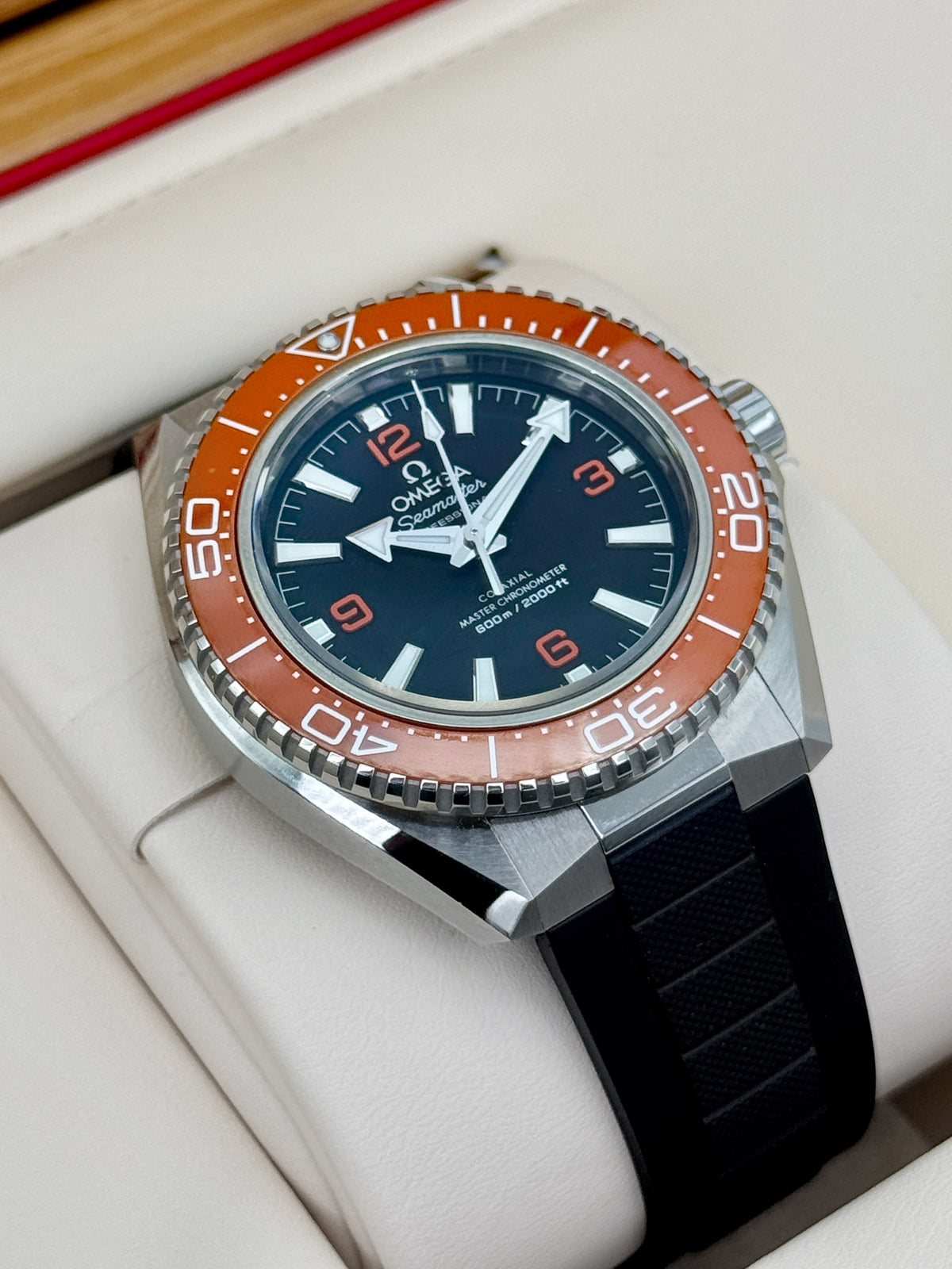 2025 Omega Seamaster Planet Ocean 42mm 217.32.42.21.01.003 Black Dial