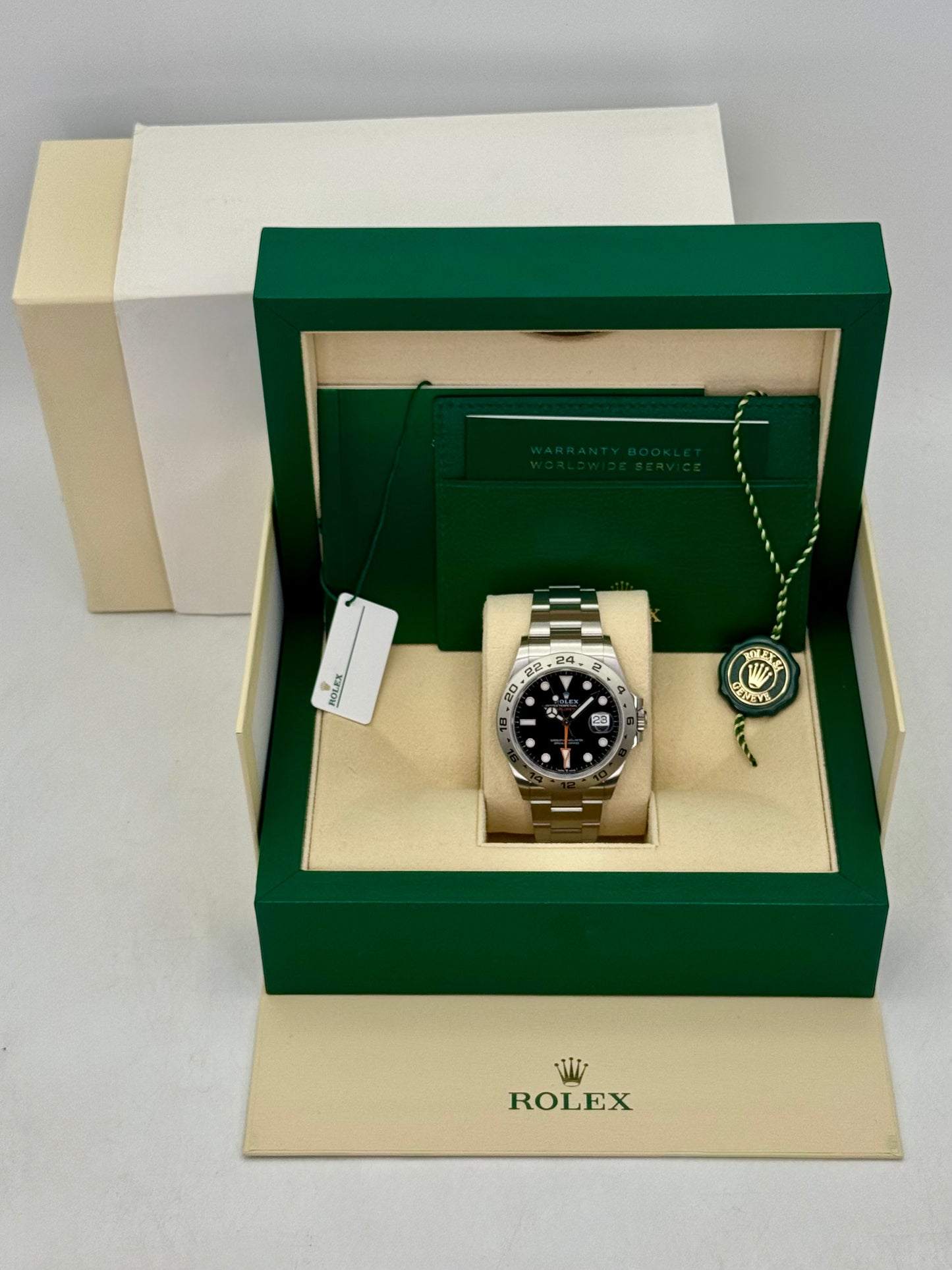 Rolex Explorer II 42mm 226570 Stainless Steel Black Dial