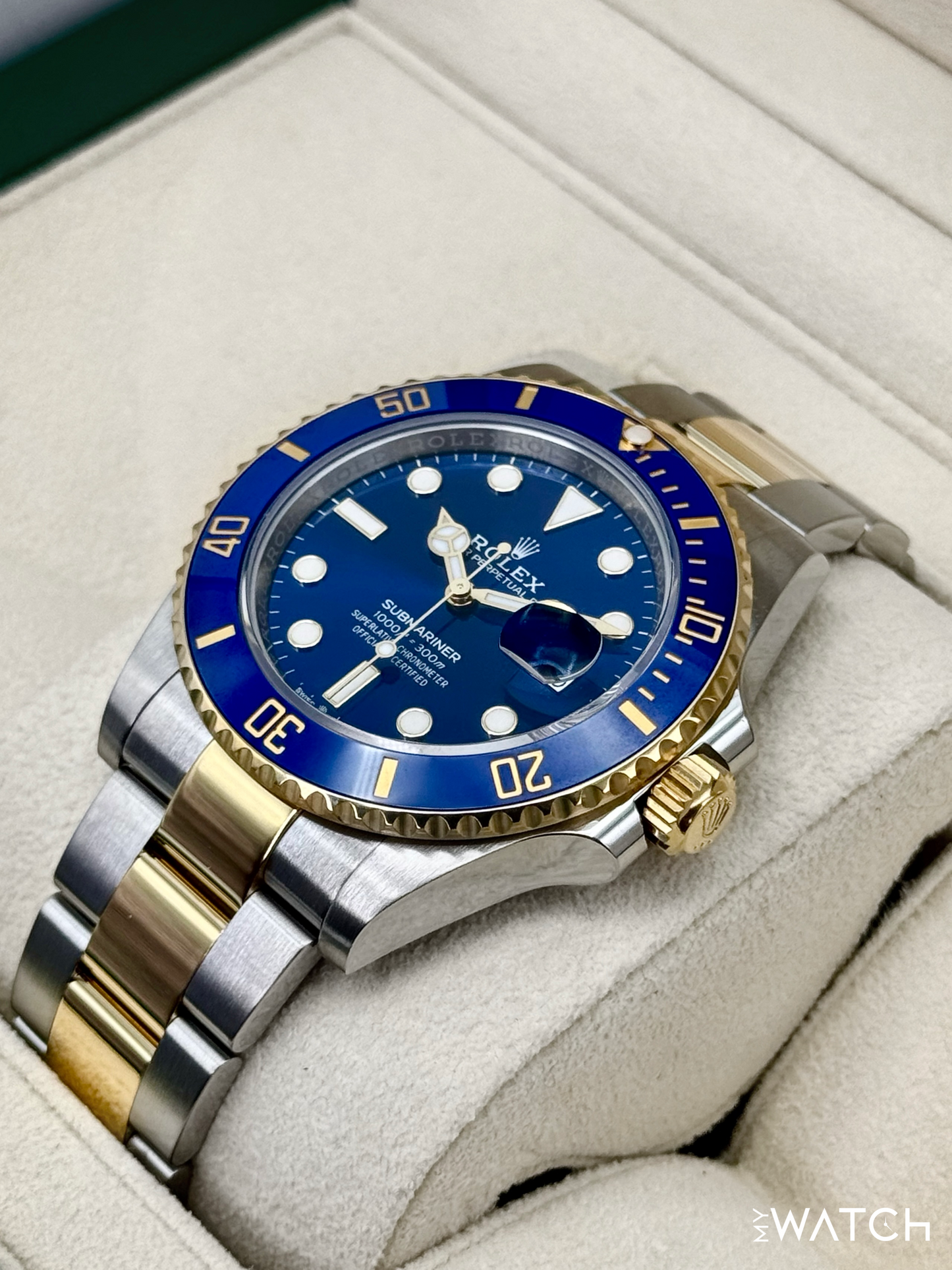 2024 Rolex Submariner "Bluesy" 41mm 126613LB Two-Tone Blue Dial - MyWatchLLC