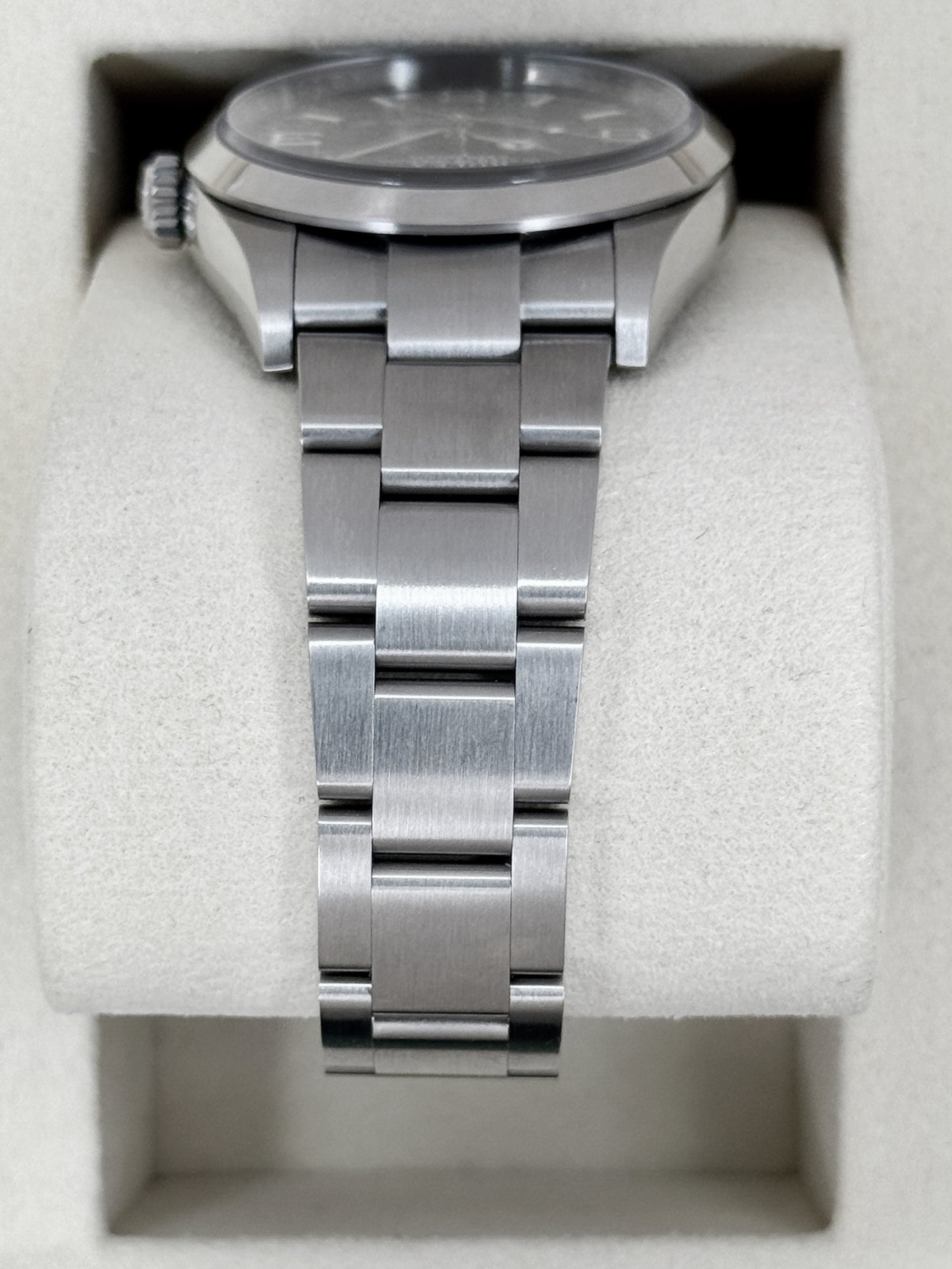 2025 Rolex Explorer 36mm 124270 Stainless Steel Black Dial