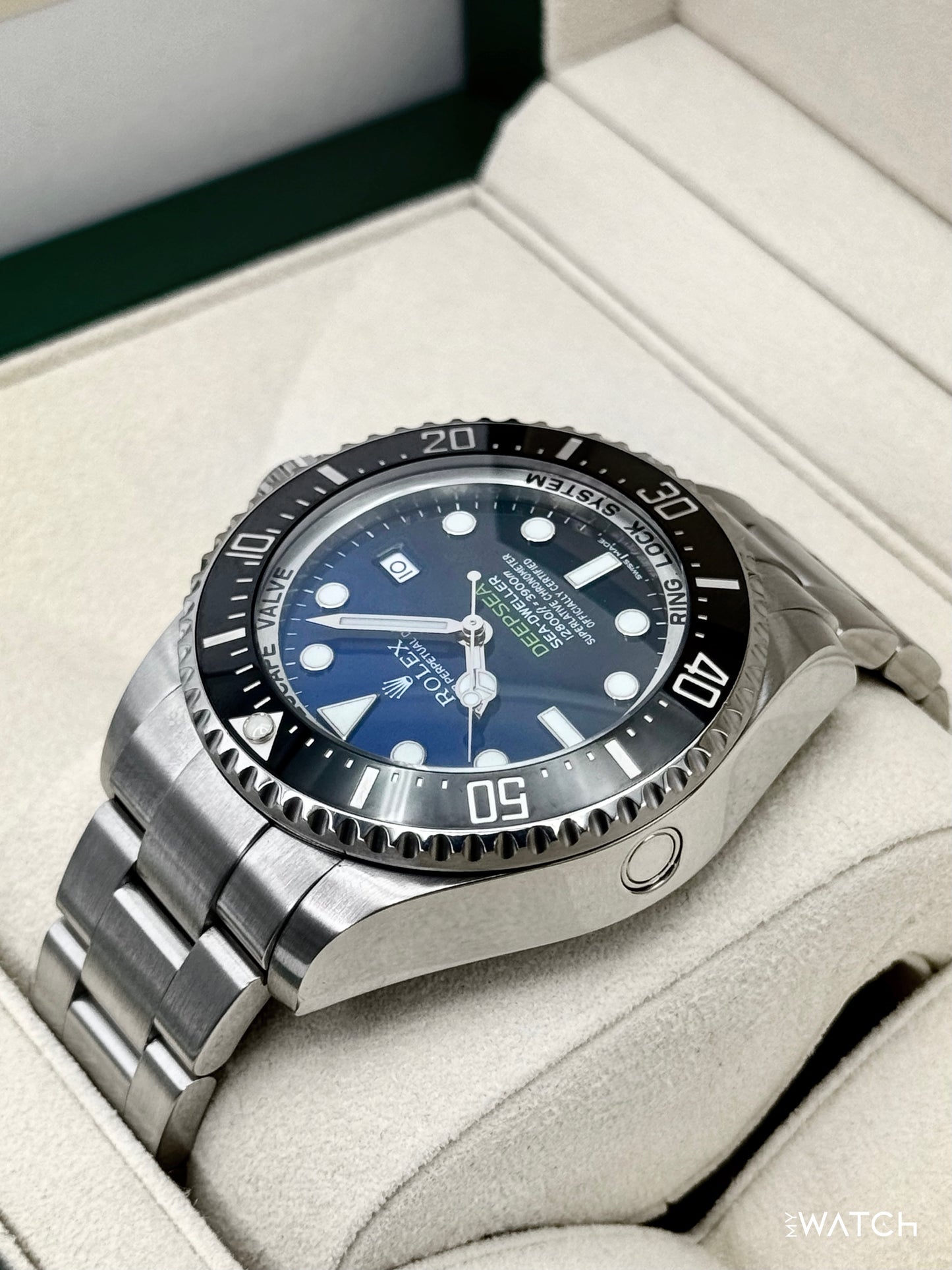 2016 Rolex Deepsea "James Cameron" 44mm 116660 Blue Dial - MyWatchLLC
