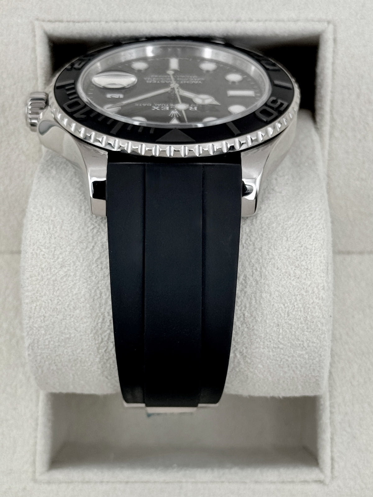 2020 Rolex Yacht-Master 42mm 226659 White Gold Oysterflex Black Dial