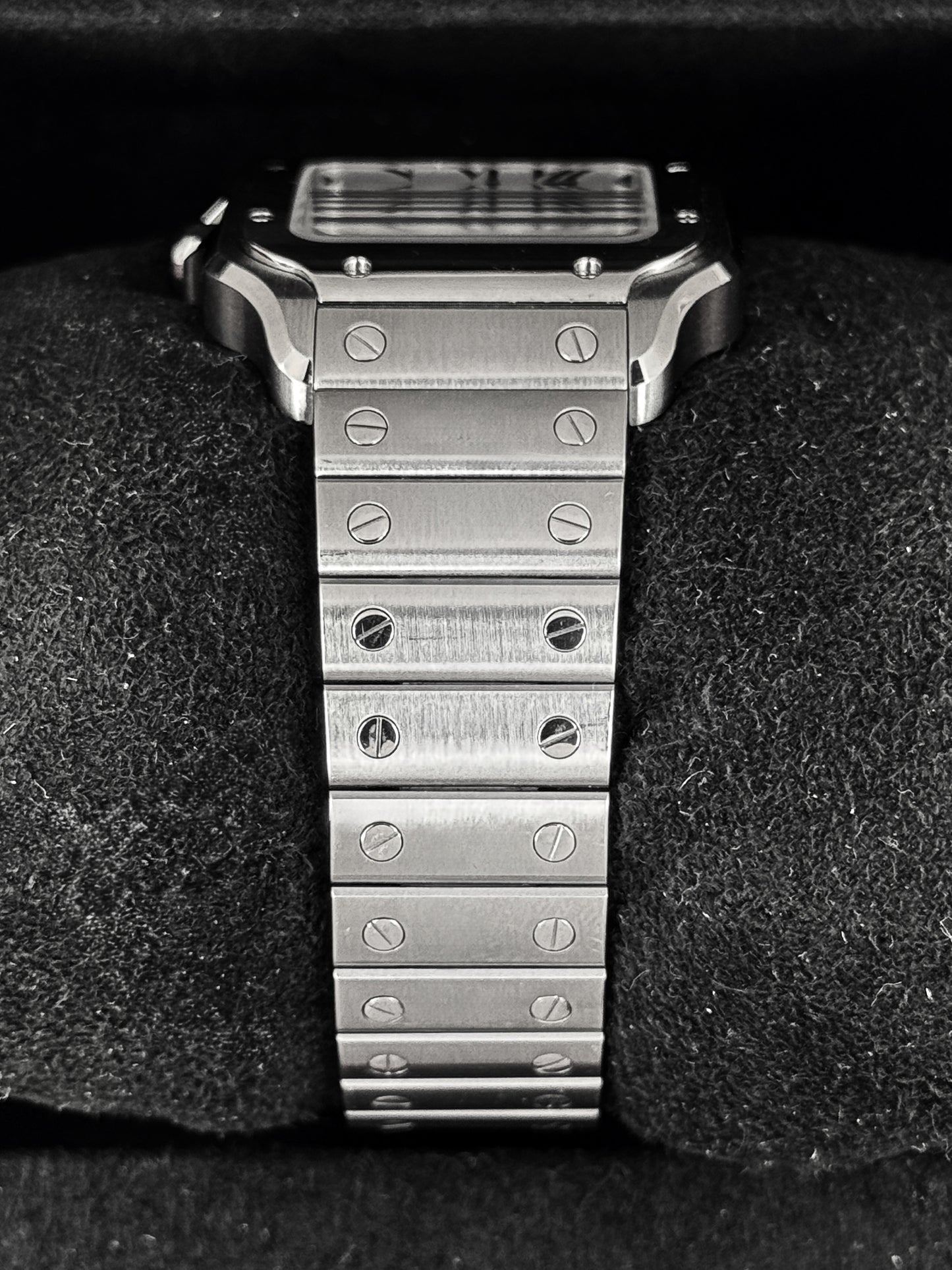 2023 Cartier Santos De Cartier 35.1mm WSSA0029 Stainless Steel White Dial