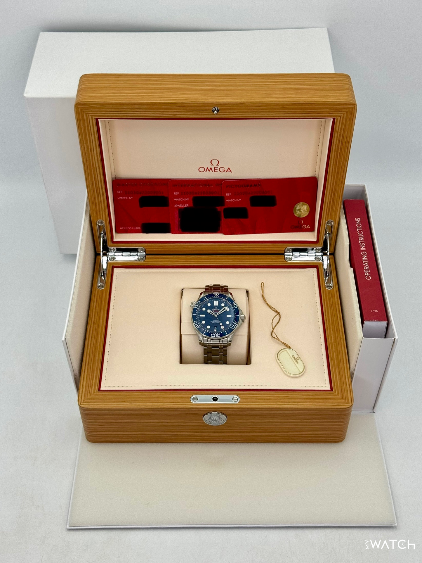 2024 Omega Seamaster Diver 300M 42mm 210.30.42.20.03.001 Blue Dial - MyWatchLLC