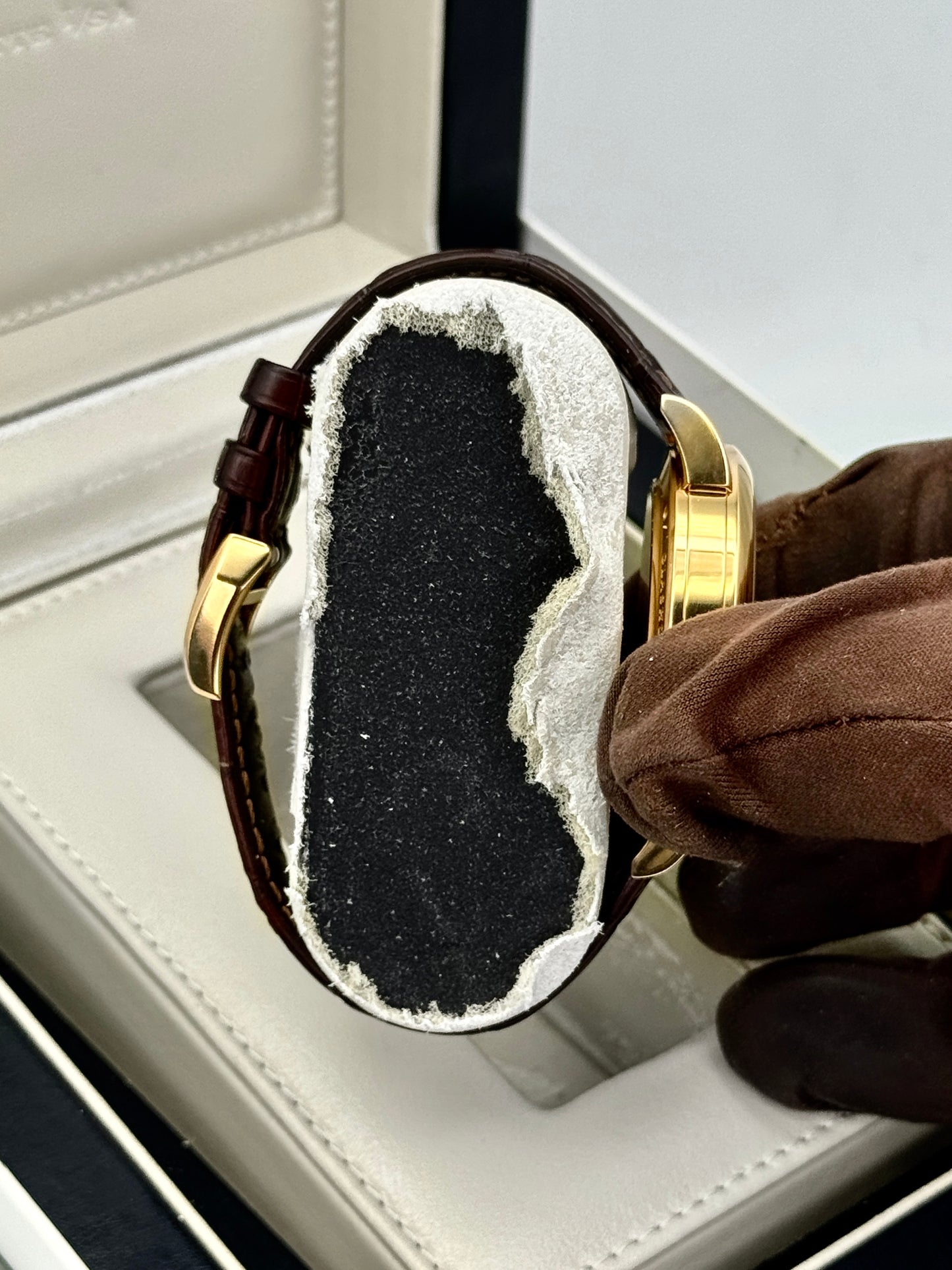 2007 A. Longe & Shone Richard Lange 40.5mm 232.032 Rose Gold Silver Dial