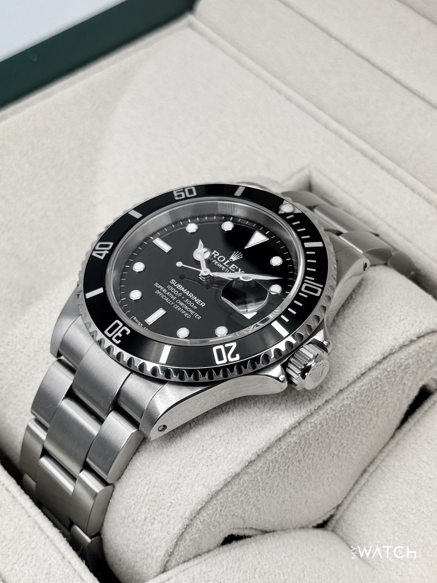 2023 CPO Rolex Submariner 40mm 16610 Stainless Steel Black Dial (CPO) - MyWatchLLC
