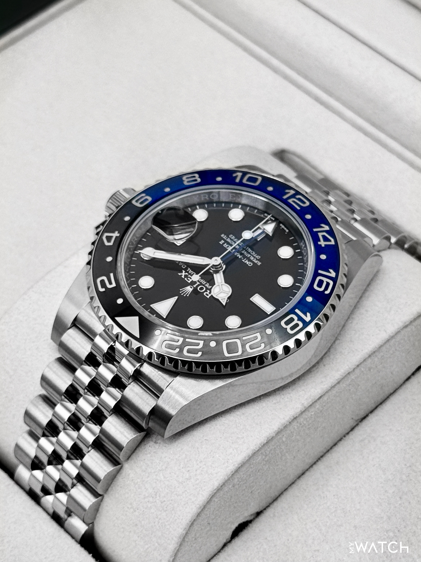 NEW 2026 Rolex GMT-Master II "Batgirl" 40mm 126710BLNR Jubilee - MyWatchLLC