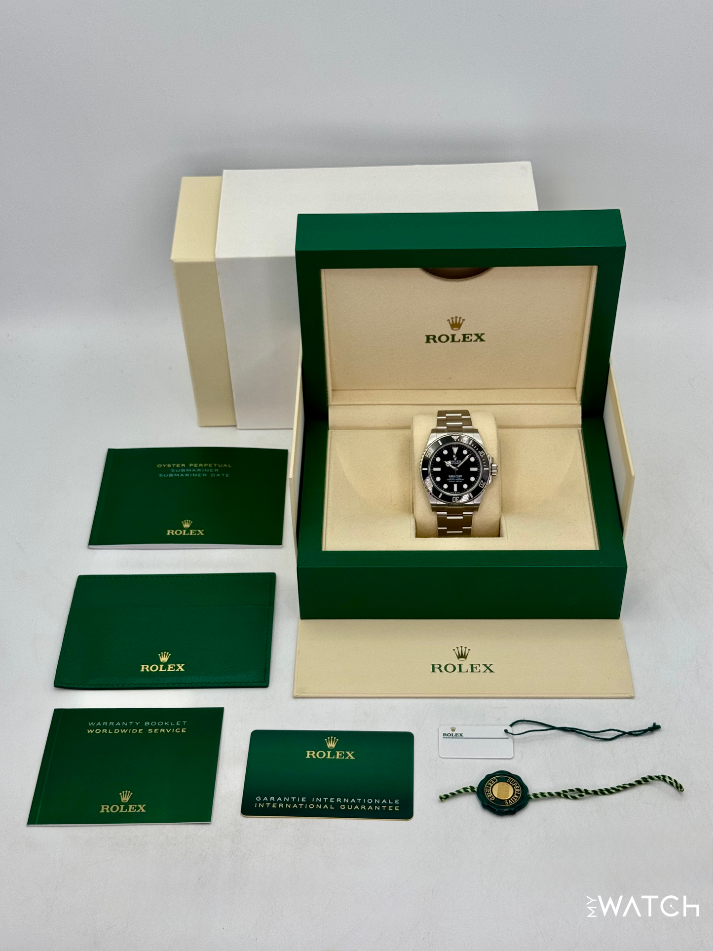 2021 Rolex Submariner 41mm 124060 Stainless Steel Black Dial - MyWatchLLC