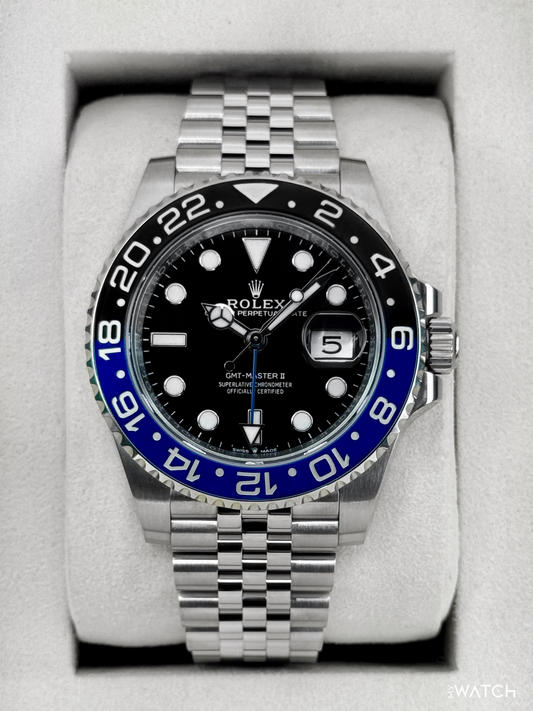 2025 Rolex GMT-Master II "Batgirl" 40mm 126710BLNR Jubilee - MyWatchLLC