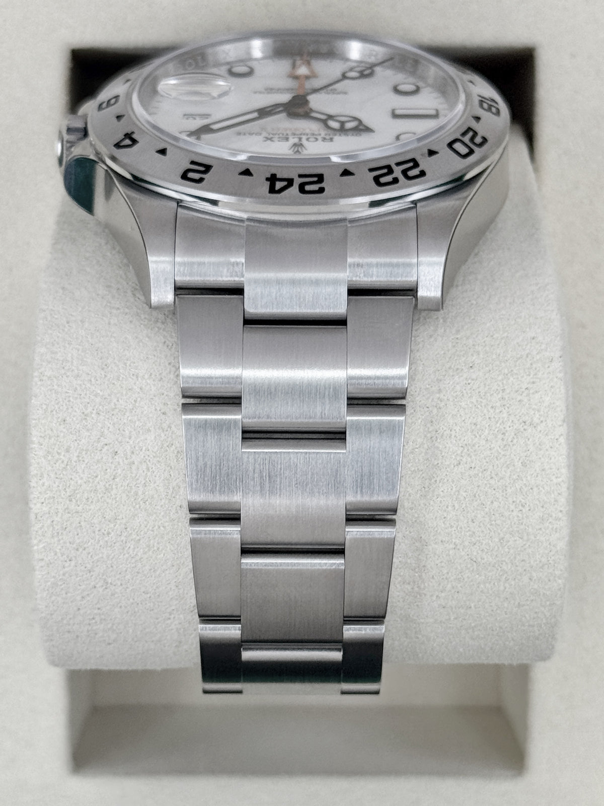 NEW 2026 Rolex Explorer II 42mm 226570 Stainless Steel Polar White Dial (NEW CARD AND STICKERED)