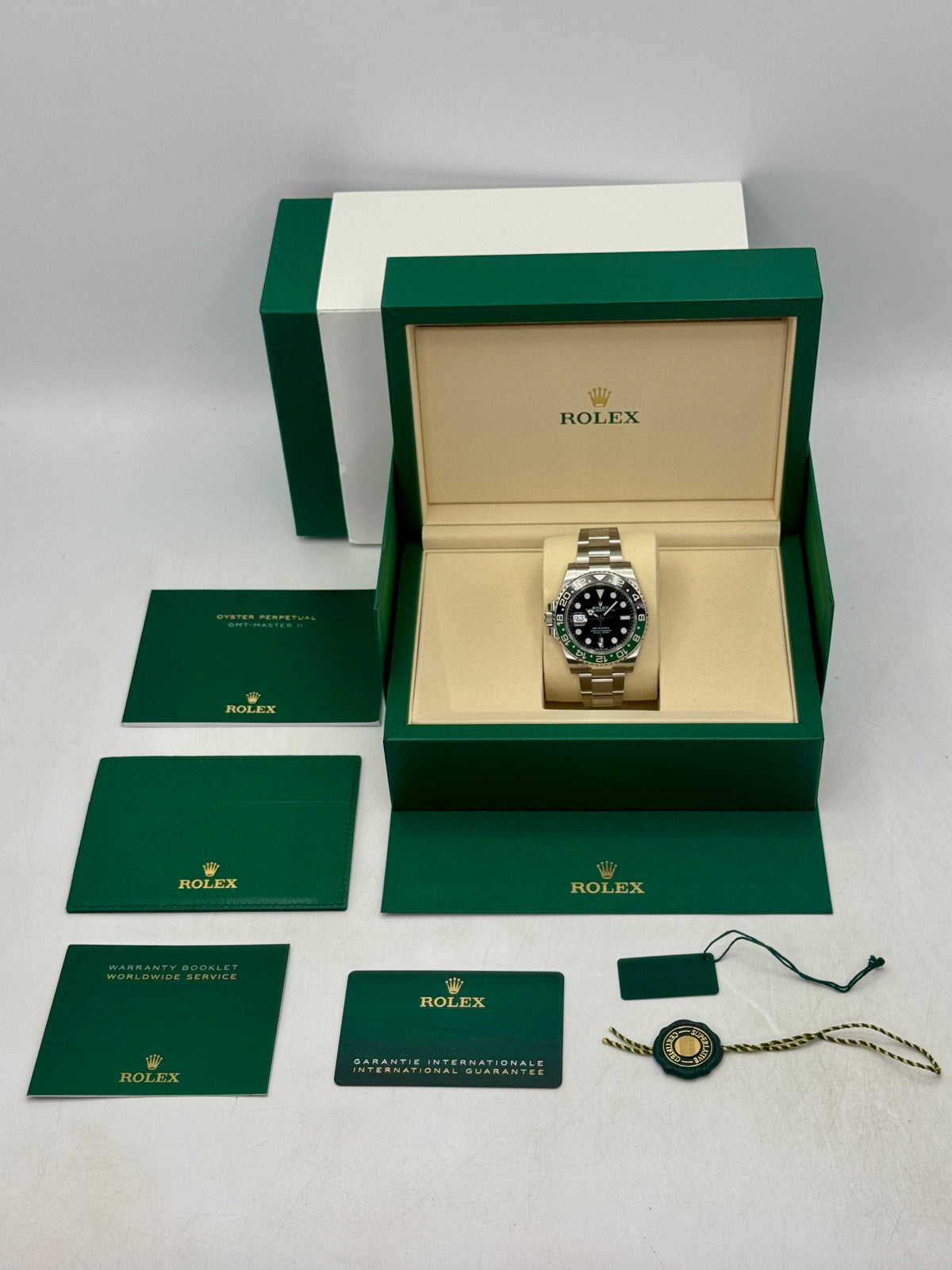 NEW 2026 Rolex GMT-Master II Sprite 40mm 126720VTNR Oyster (NEW STYLE CARD)