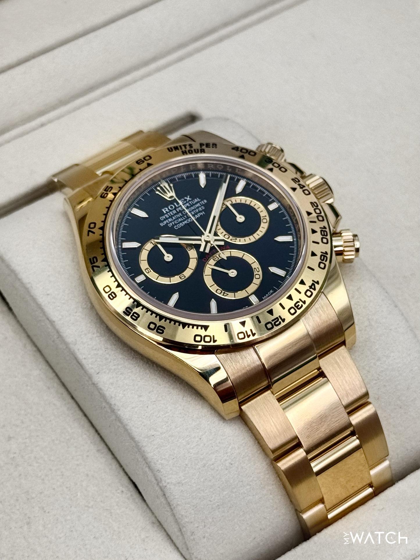 NEW 2025 Rolex Daytona 40mm 126508 18K Yellow Gold Black Dial