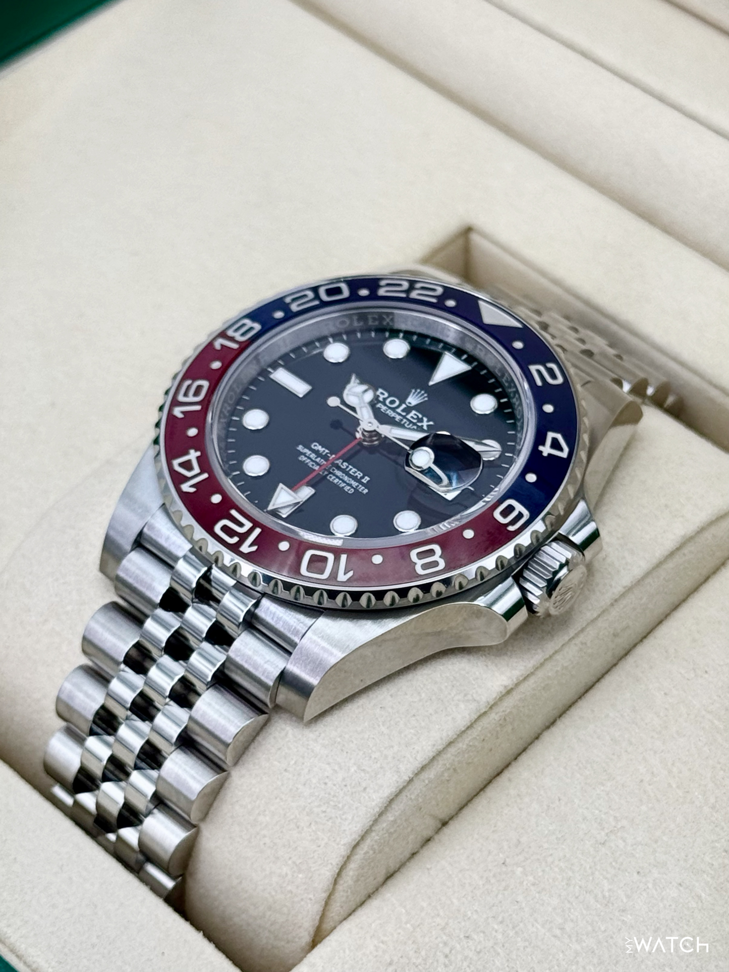 NEW 2026 Rolex GMT-Master II "Pepsi" 40mm 126710BLRO Jubilee - MyWatchLLC