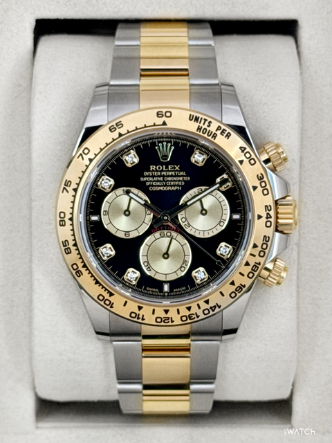 NEW 2026 Rolex Daytona 40mm 126503 Two-Tone Black Diamond Dial