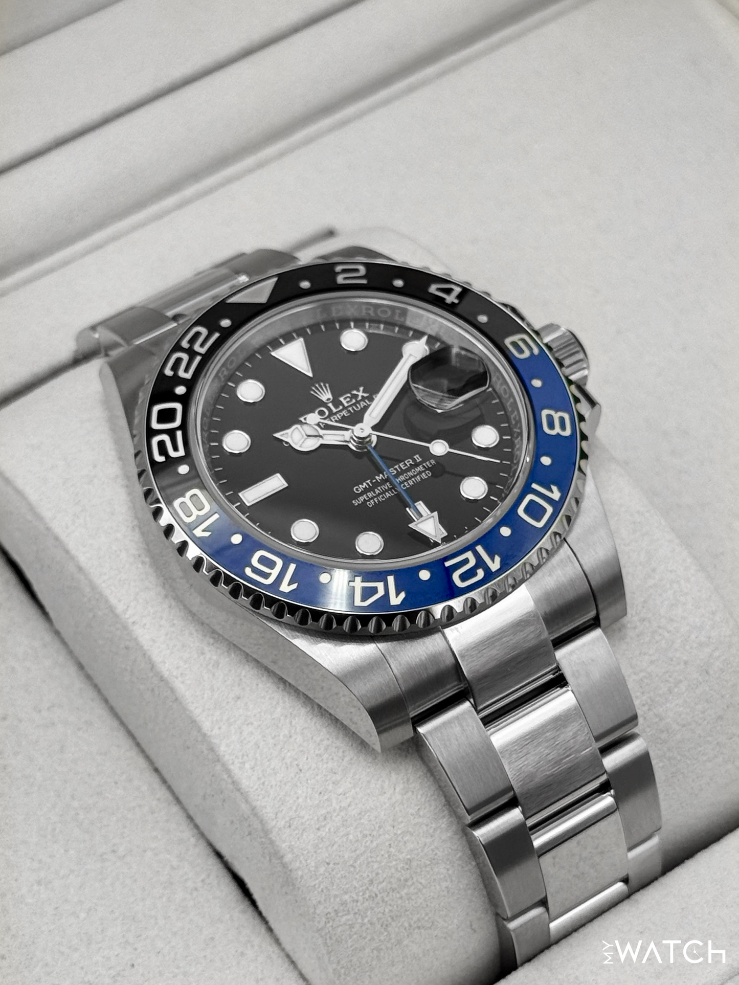 NEW 2026 Rolex GMT-Master II "Batman" 40mm 126710BLNR Oyster - MyWatchLLC