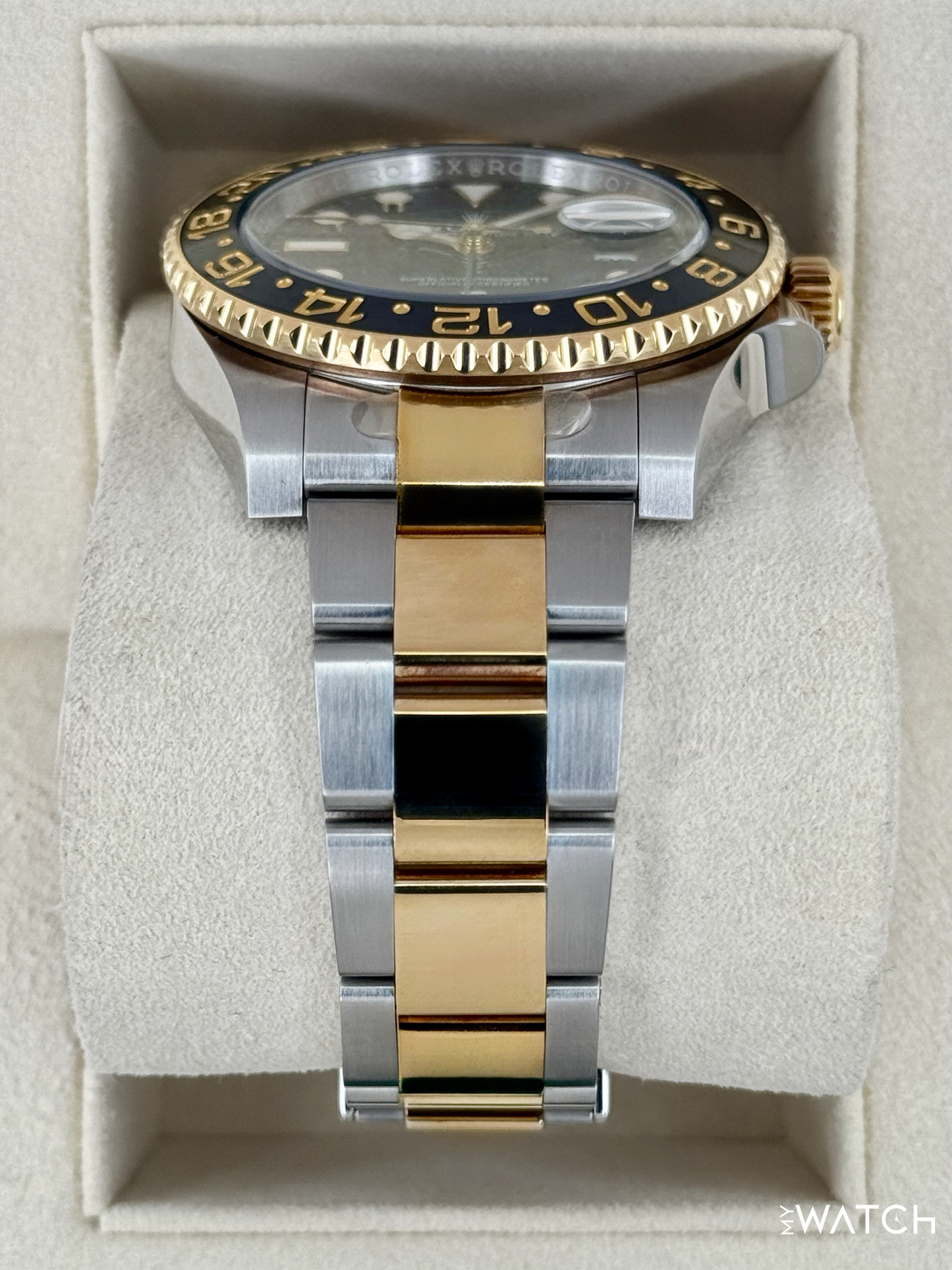 2017 Rolex GMT-Master II 40mm 116713LN Two-Tone Black Dial - MyWatchLLC
