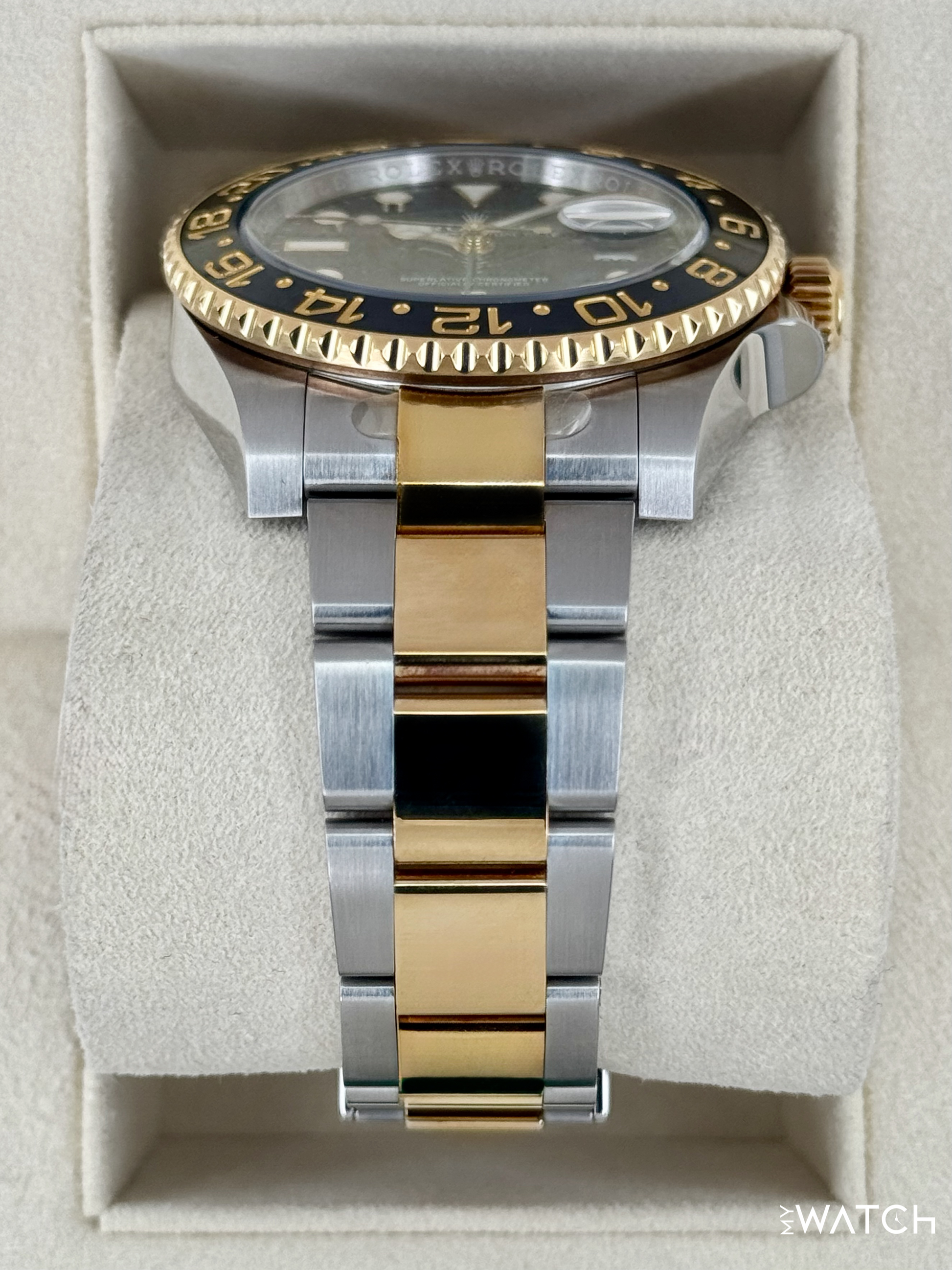 2017 Rolex GMT-Master II 40mm 116713LN Two-Tone Black Dial - MyWatchLLC