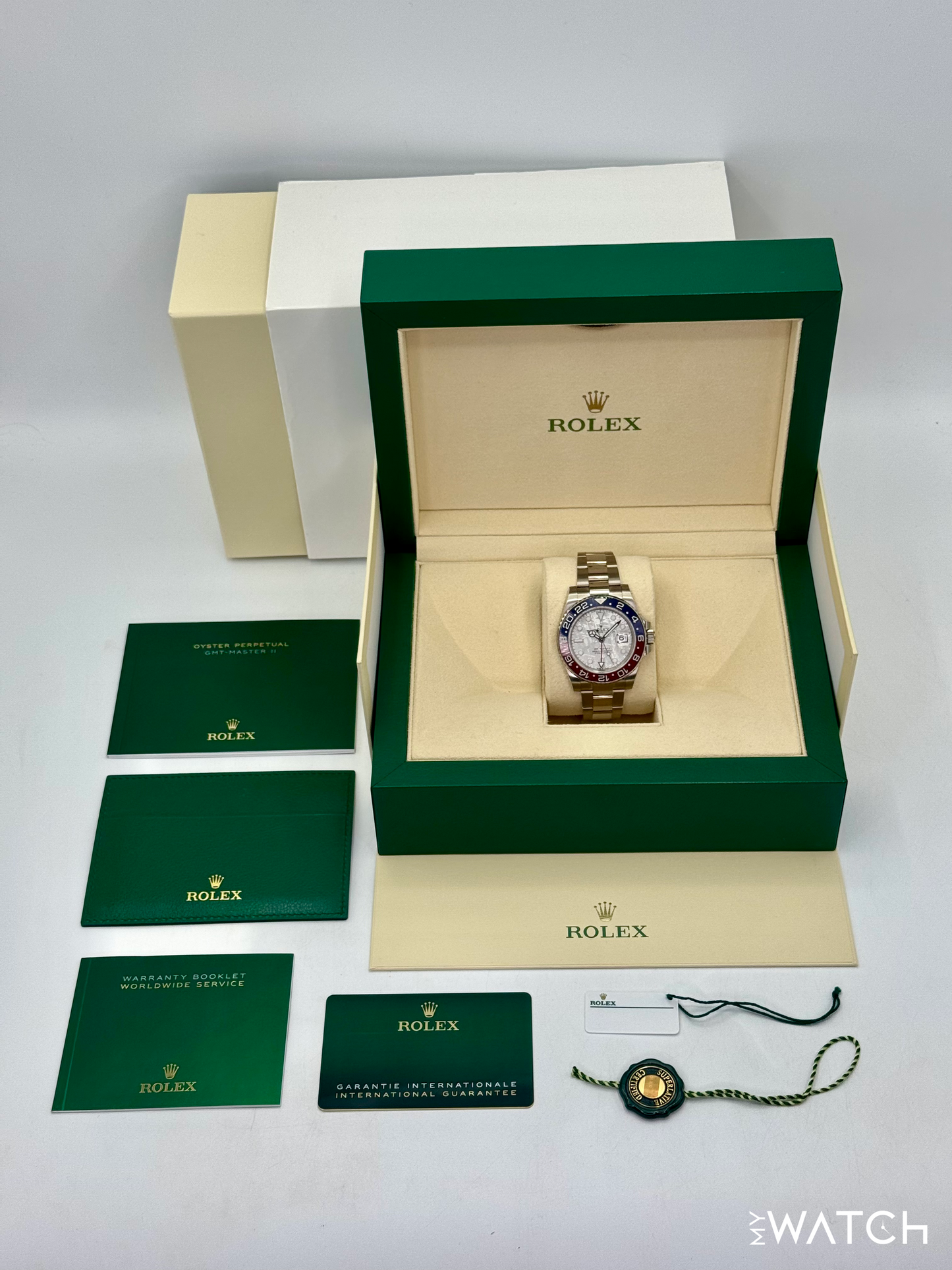 2023 Rolex GMT-Master II "Pepsi" 40mm 126719BLRO Meteorite Dial - MyWatchLLC