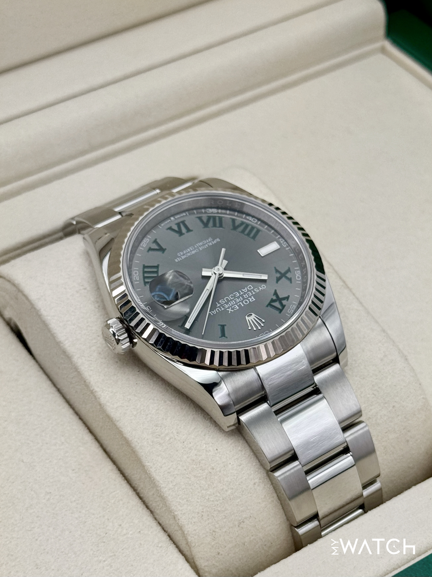 NEW 2025 Rolex Datejust 36mm 126234 Oyster Wimbledon Dial