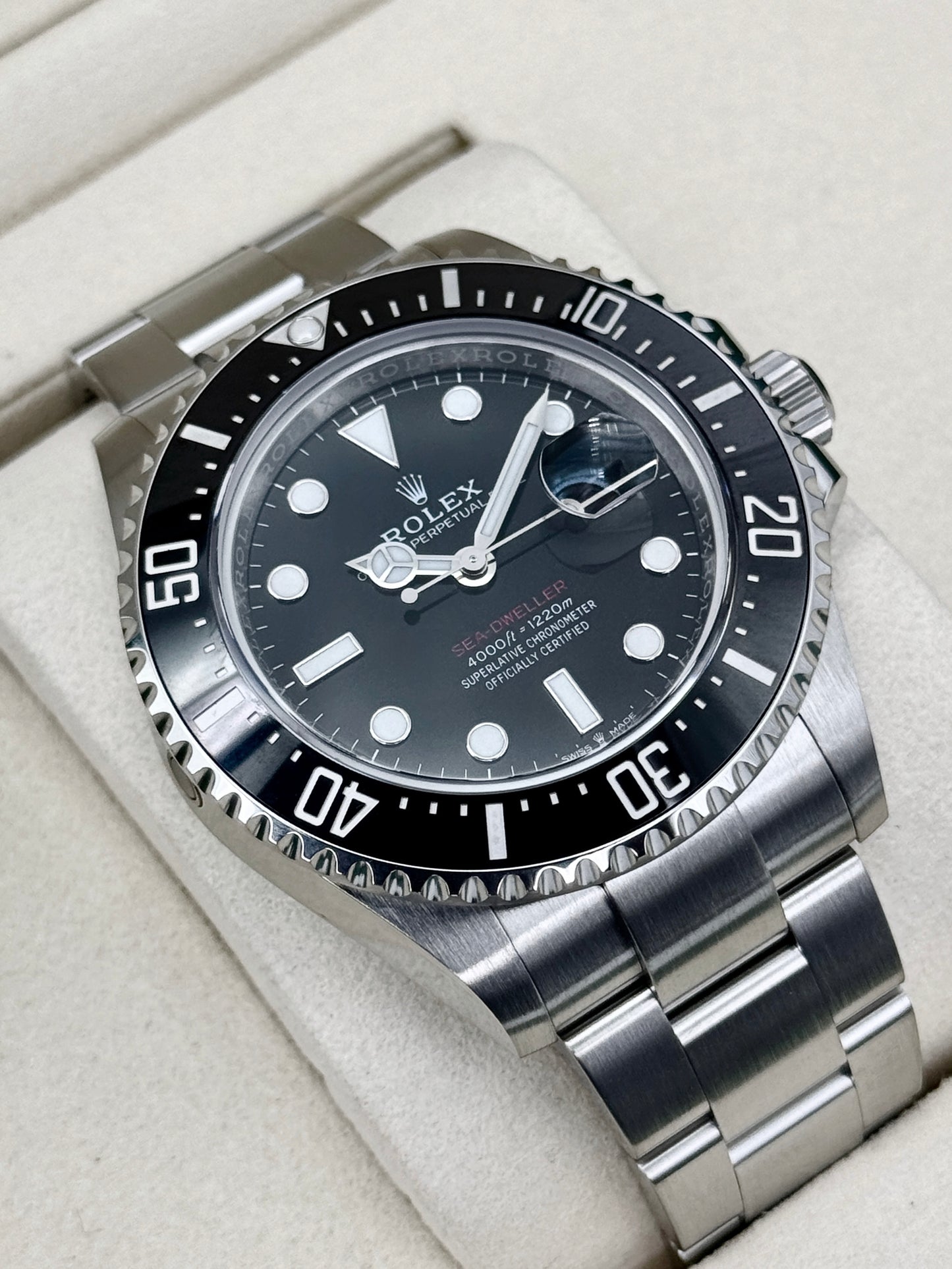 2025 Rolex Sea-Dweller 43mm 126600 Black Dial