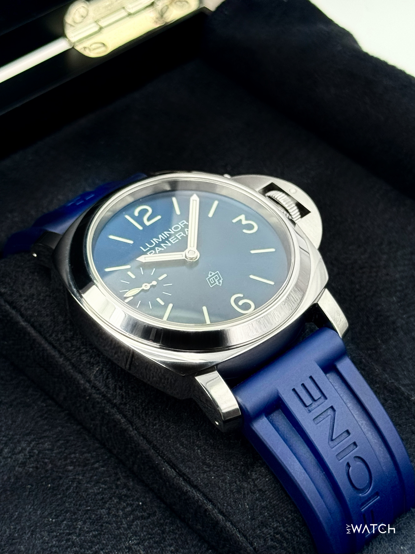 2023 Panerai Luminor Blu Mare 44mm PAM01085 Stainless Steel Blue Dial - MyWatchLLC