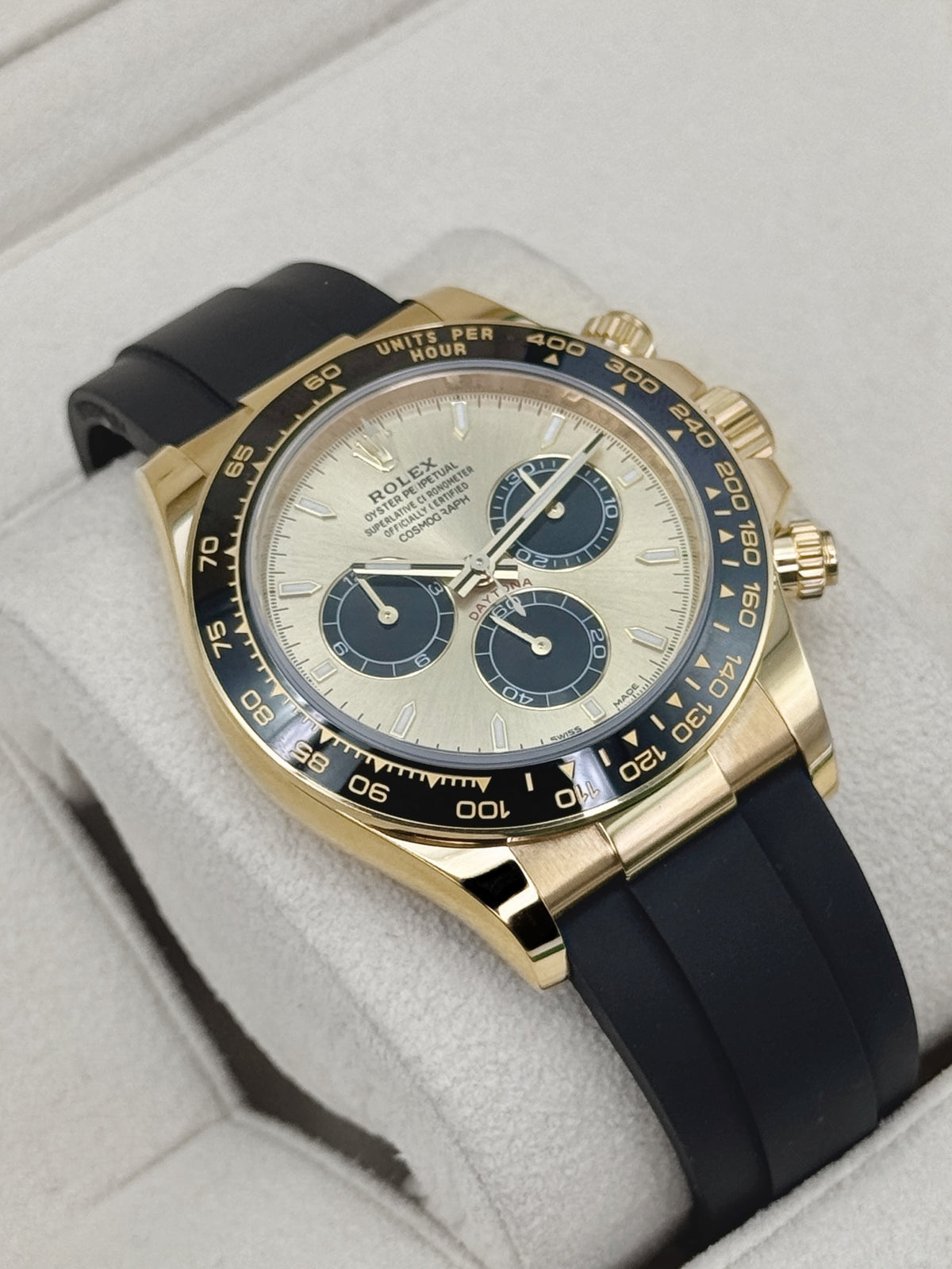 2025 Rolex Daytona 40mm 126518LN Yellow Gold Champagne Pikachu Dial