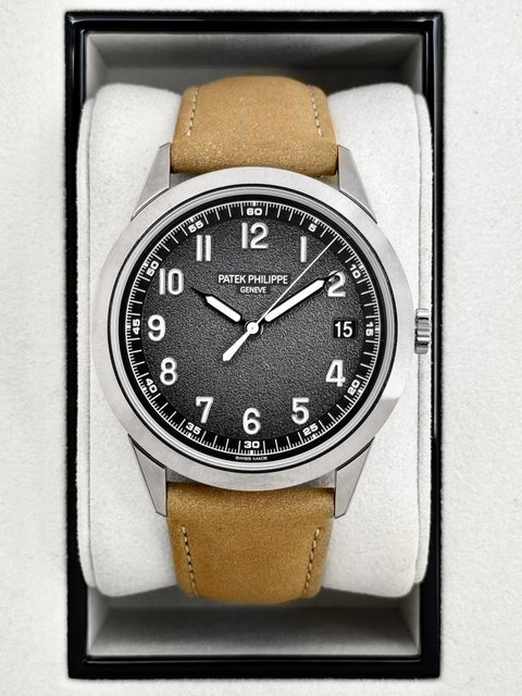 Patek Philippe Calatrava 40mm 5226G White Gold Black Dial