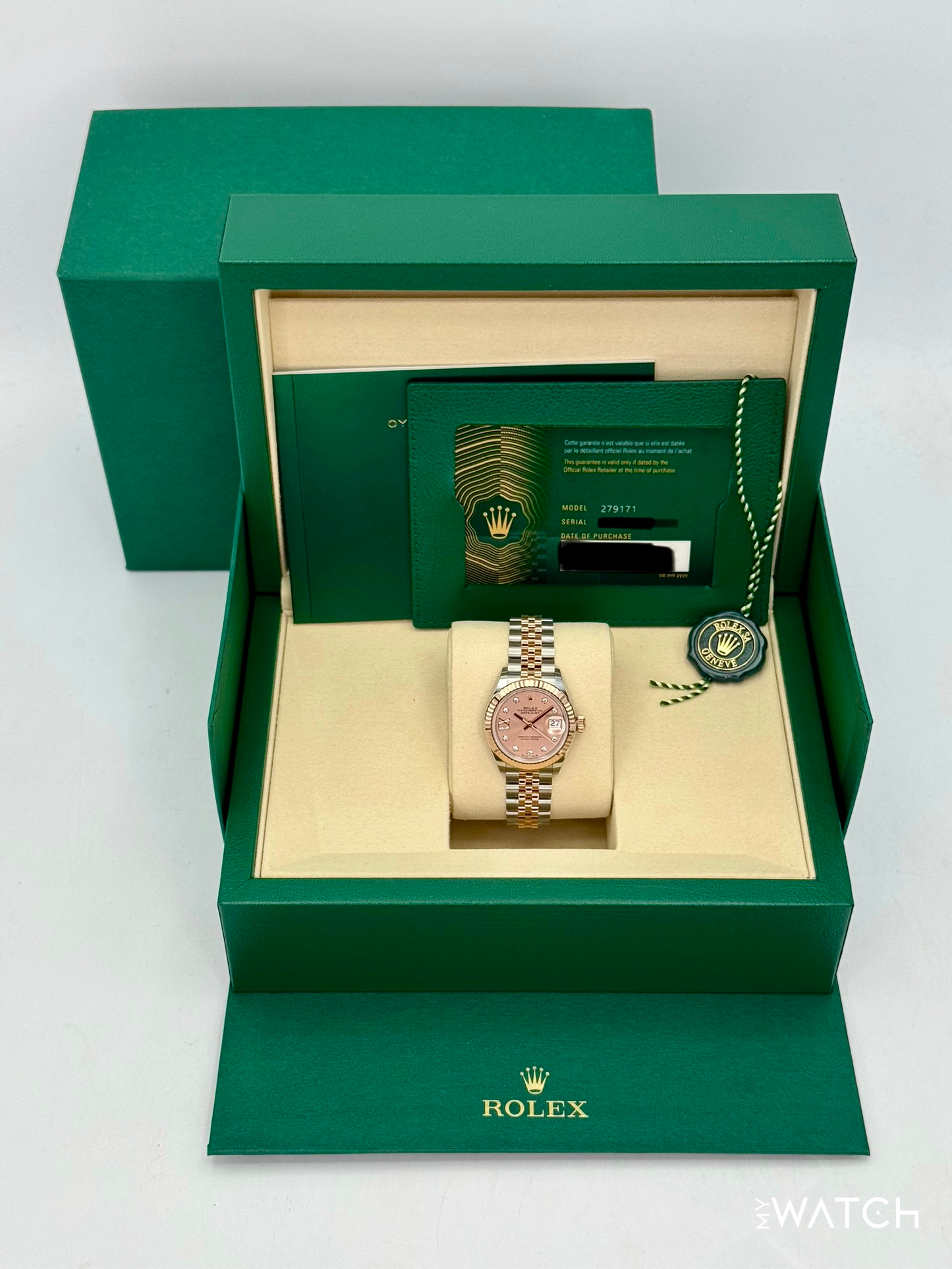 NEW 2025 Rolex Ladies Datejust 28mm 279171 Two-Tone 9 Star Diamond Dial