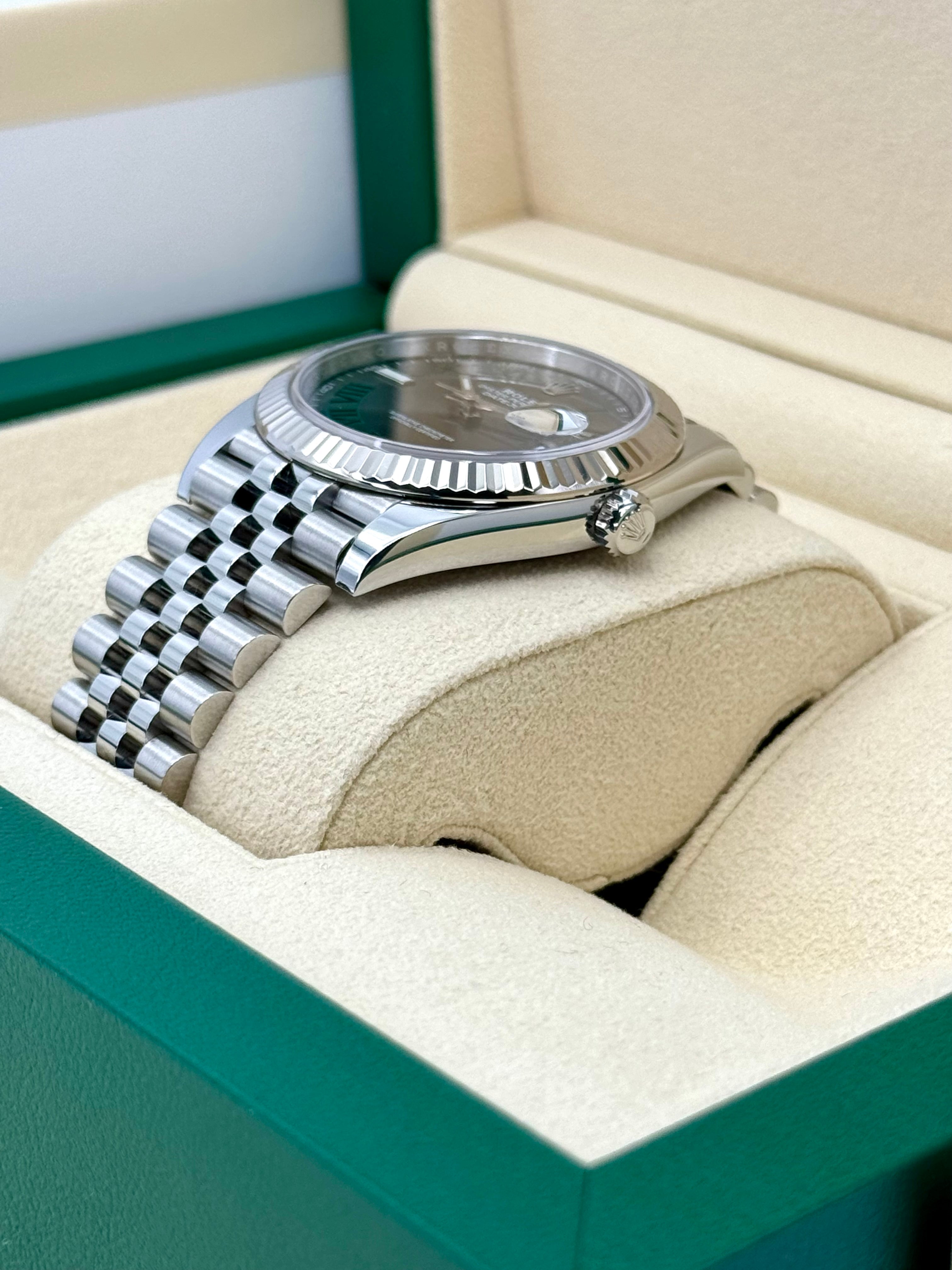 Rolex datejust discount 41mm jubilee wimbledon