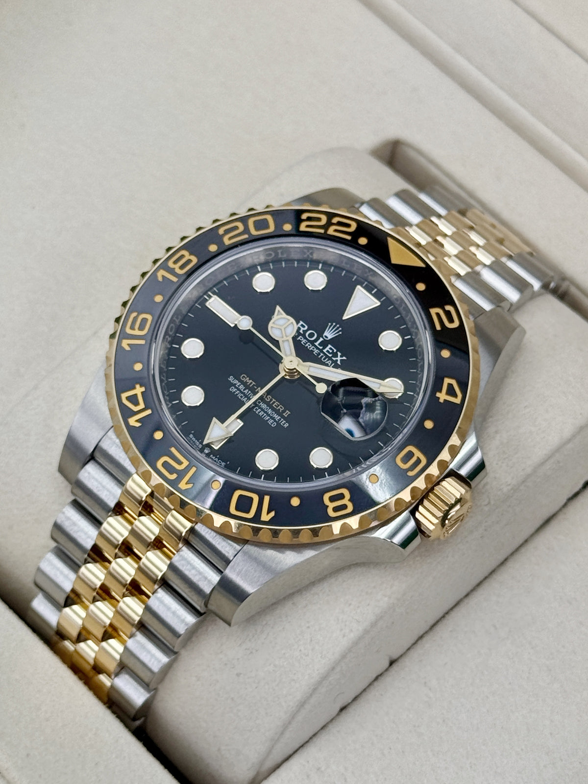 2025 Rolex GMT-Master II Zombie 40mm 126713GRNR Two-Tone Jubilee