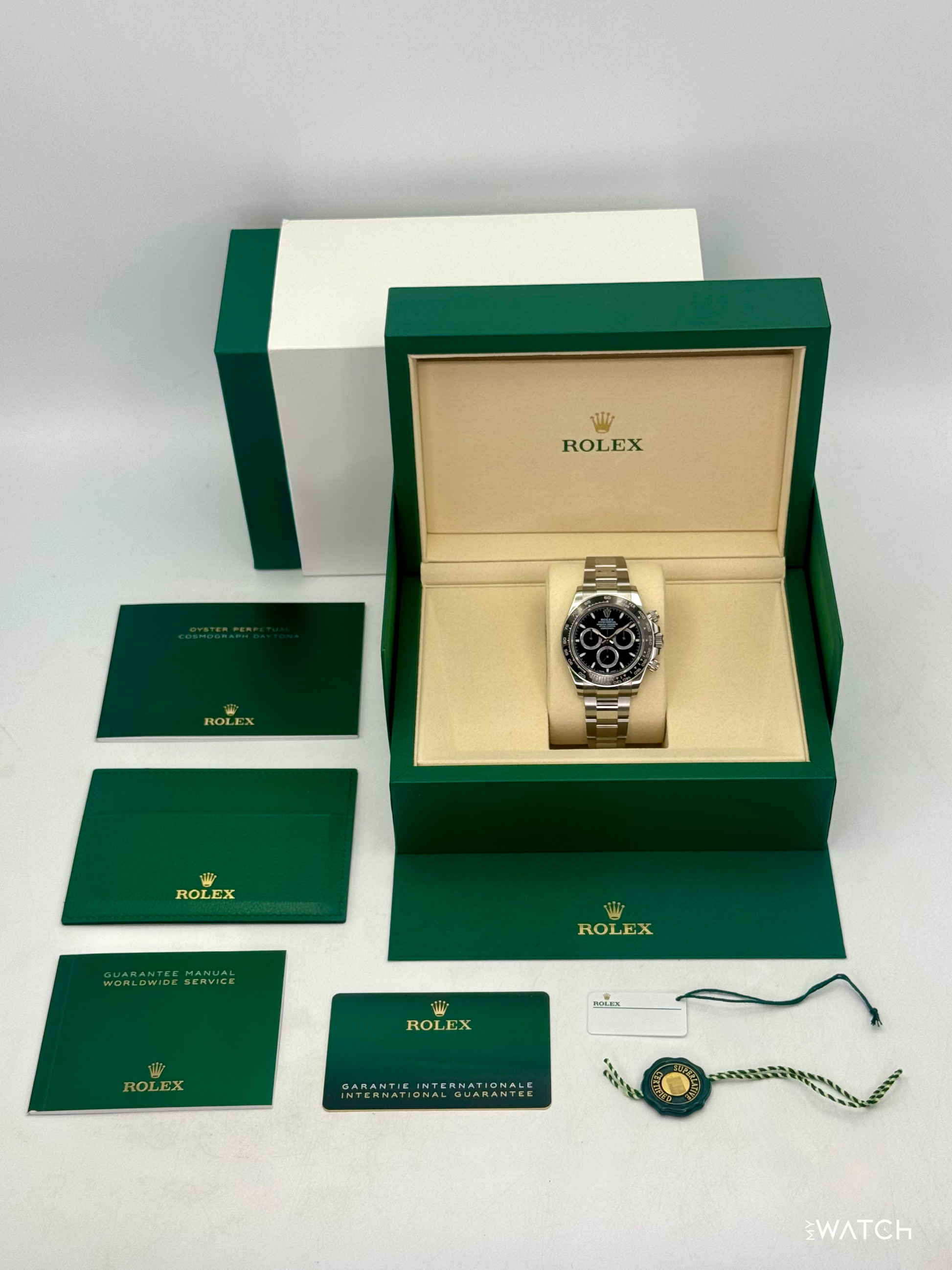 2025 Rolex Daytona 40mm 126500LN Stainless Steel Black Dial - MyWatchLLC