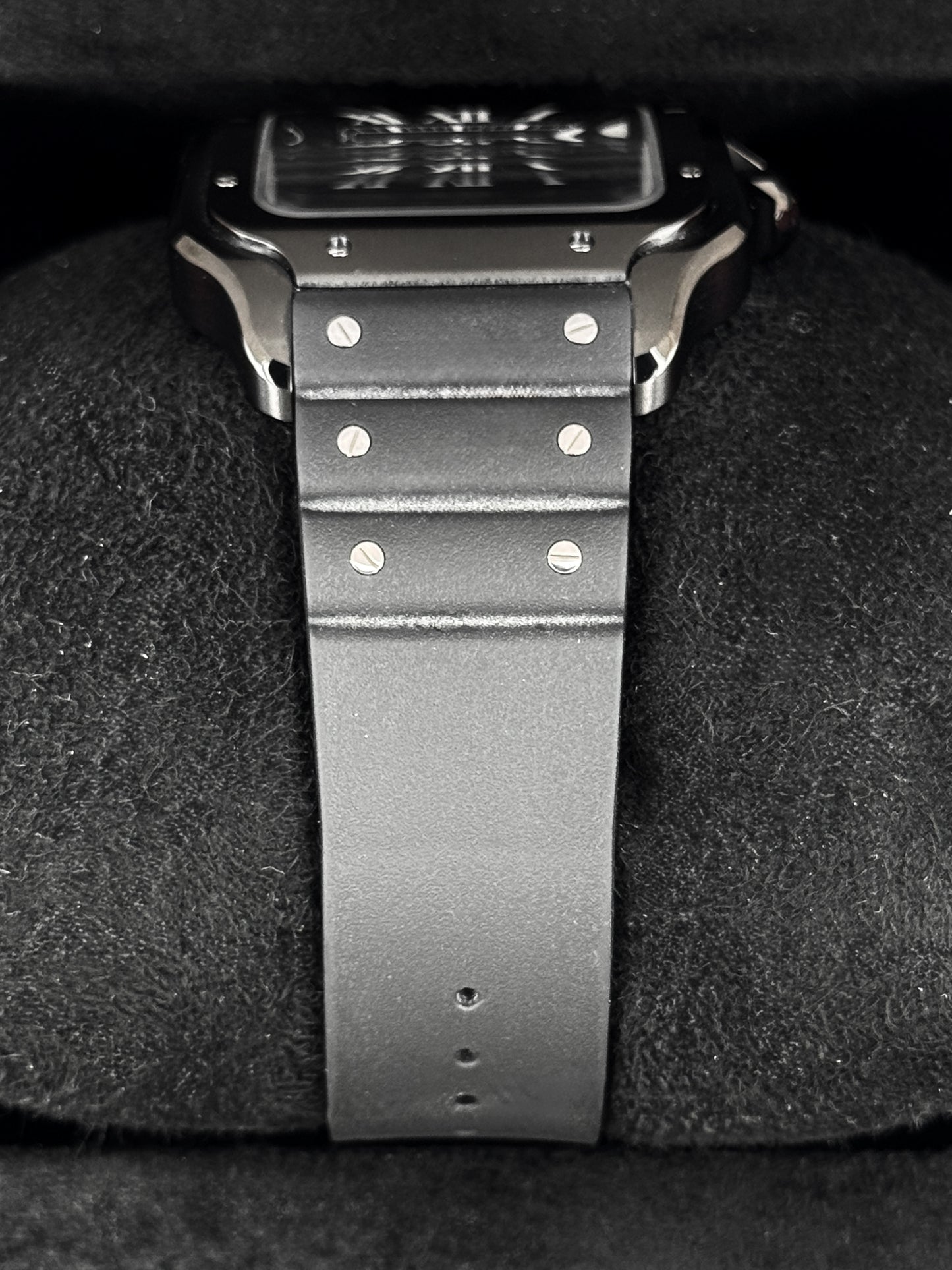 2024 Cartier Santos De Cartier 39.8mm WSSA0039 Stainless Steel Black Dial