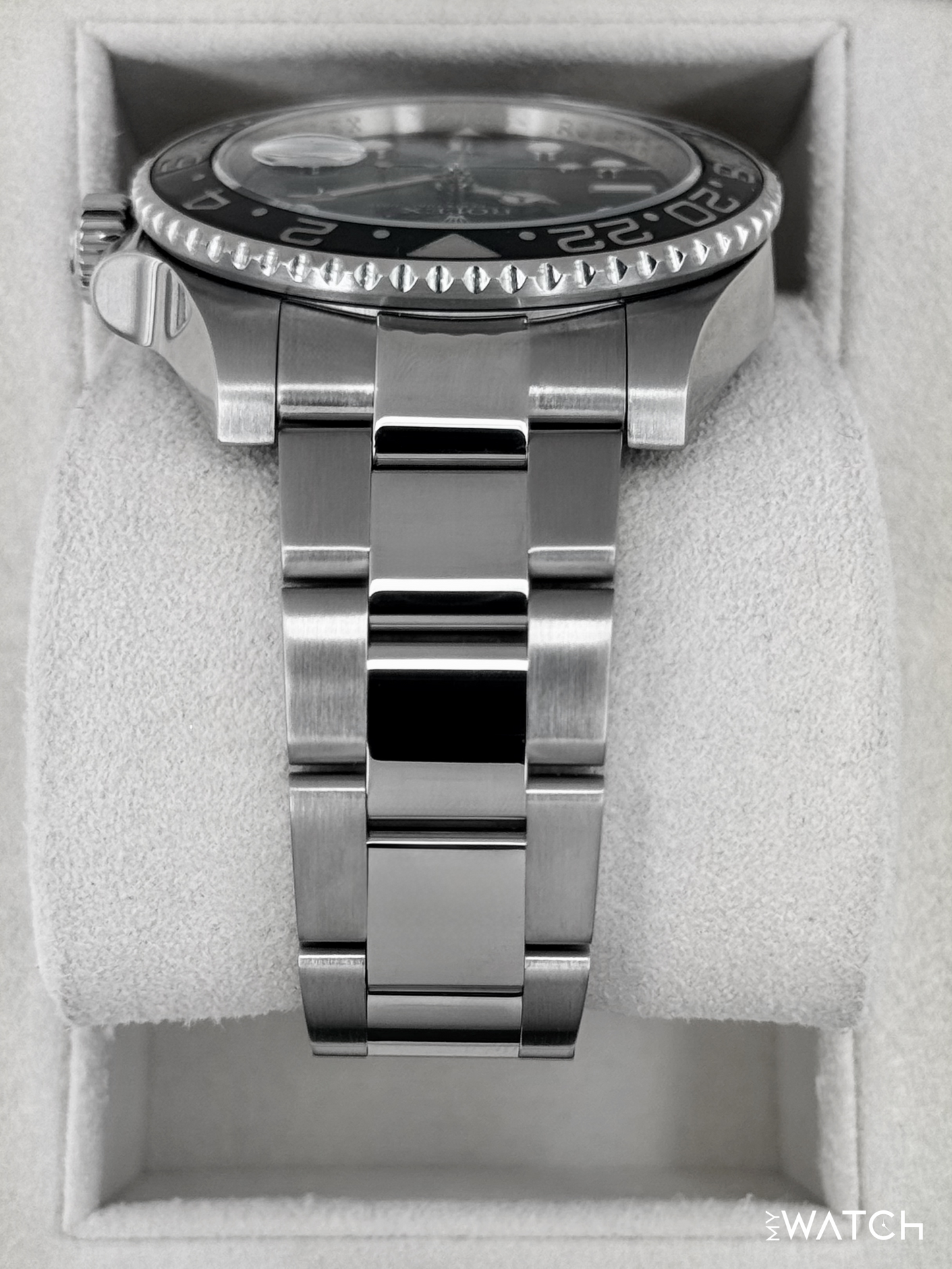 2007 Rolex GMT-Master II 40mm 116710LN Stainless Steel Black Dial - MyWatchLLC