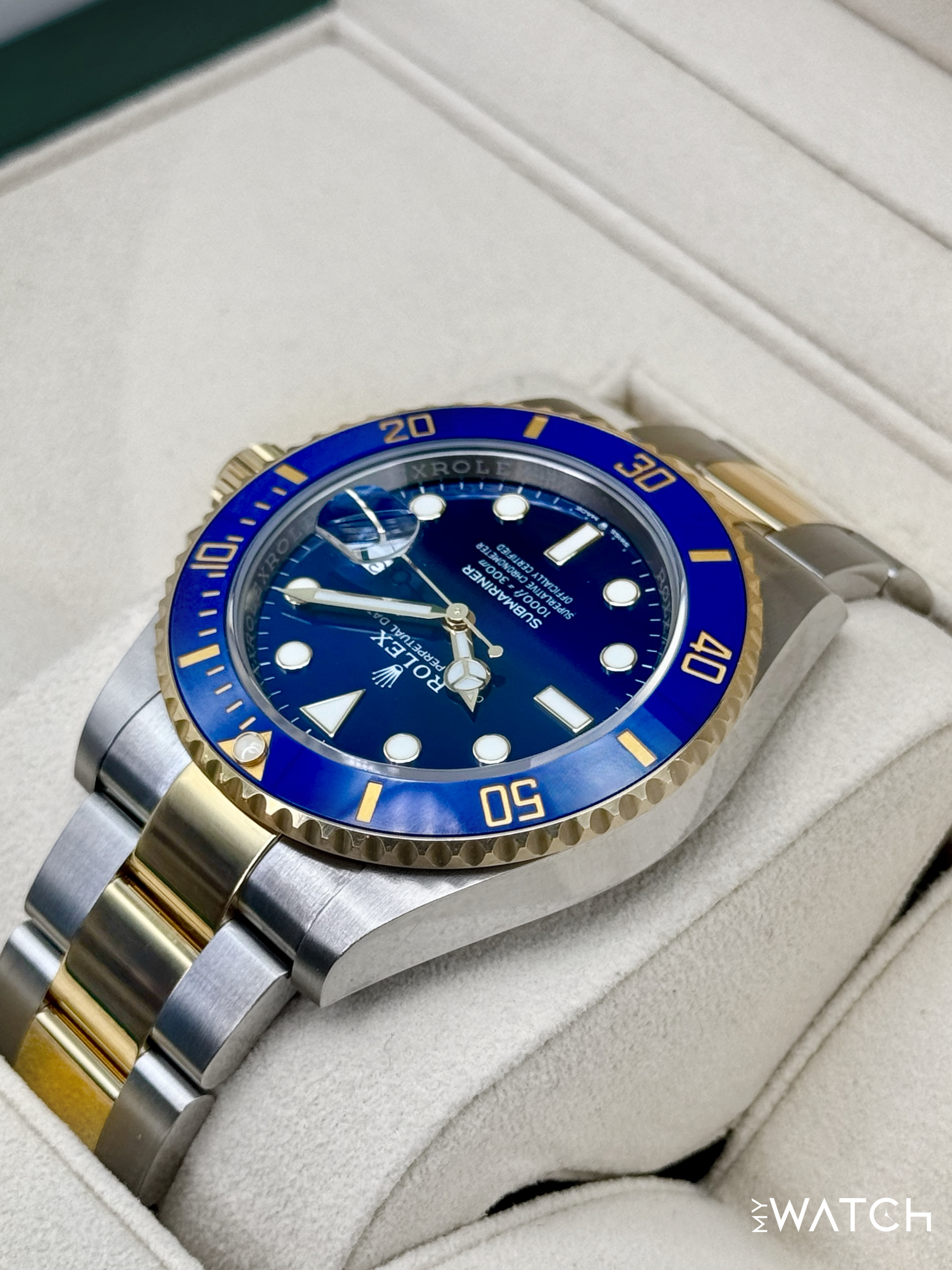 2023 Rolex Submariner "Bluesy" 41mm 126613LB Two-Tone Blue Dial - MyWatchLLC