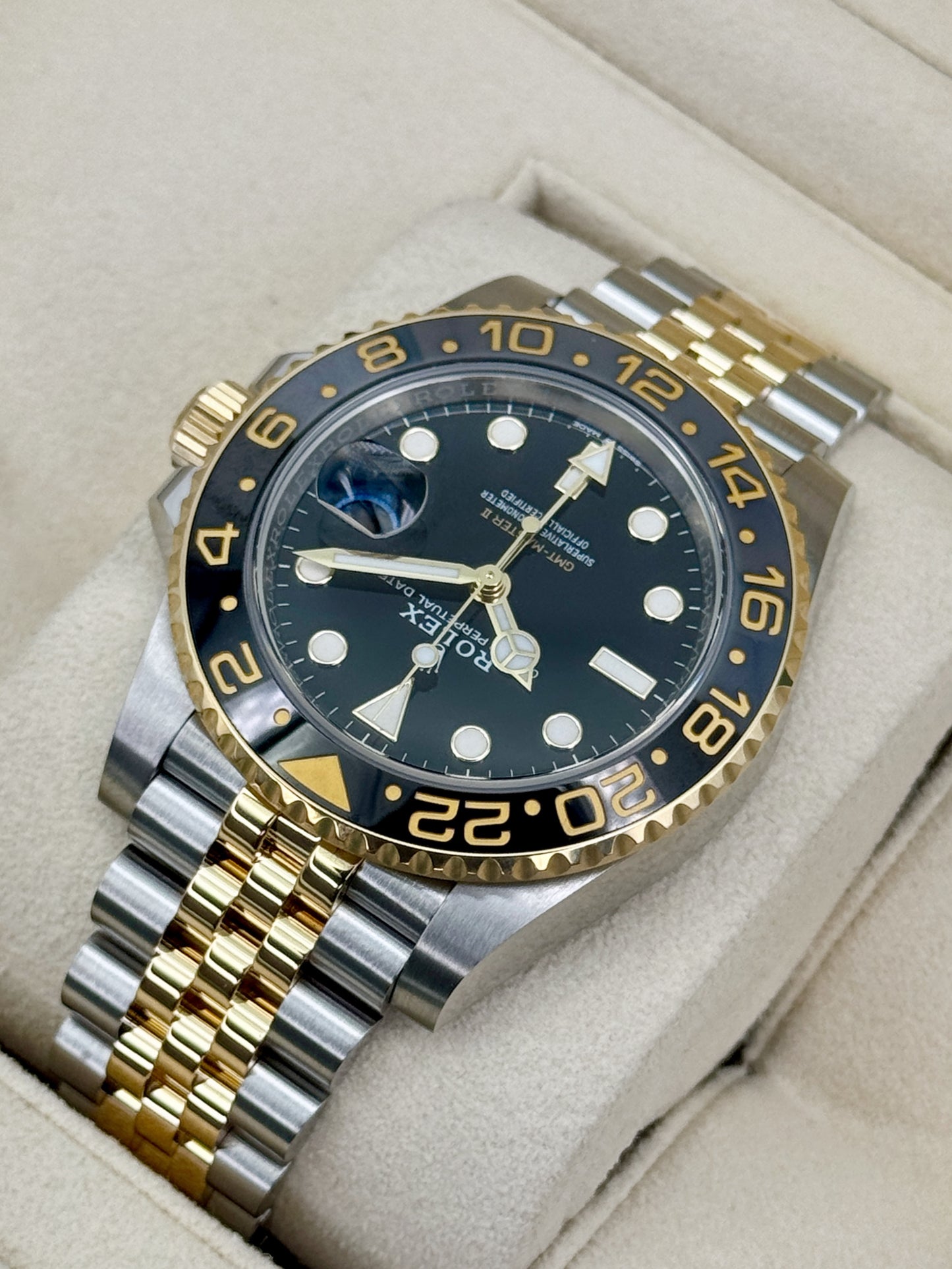 2024 Rolex GMT-Master II 40mm 126713GRNR Two-Tone Jubilee